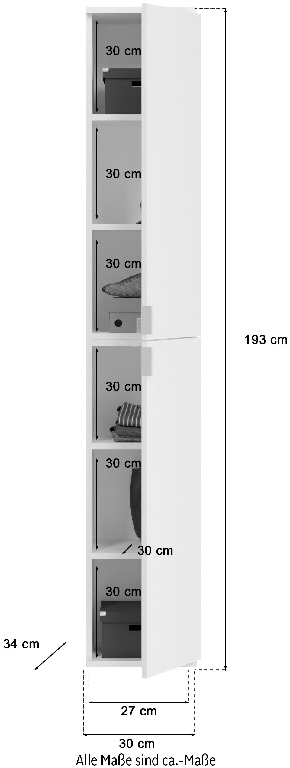 INOSIGN Garderoben-Set »Trondheim«, (4 St.) BAUR | kaufen