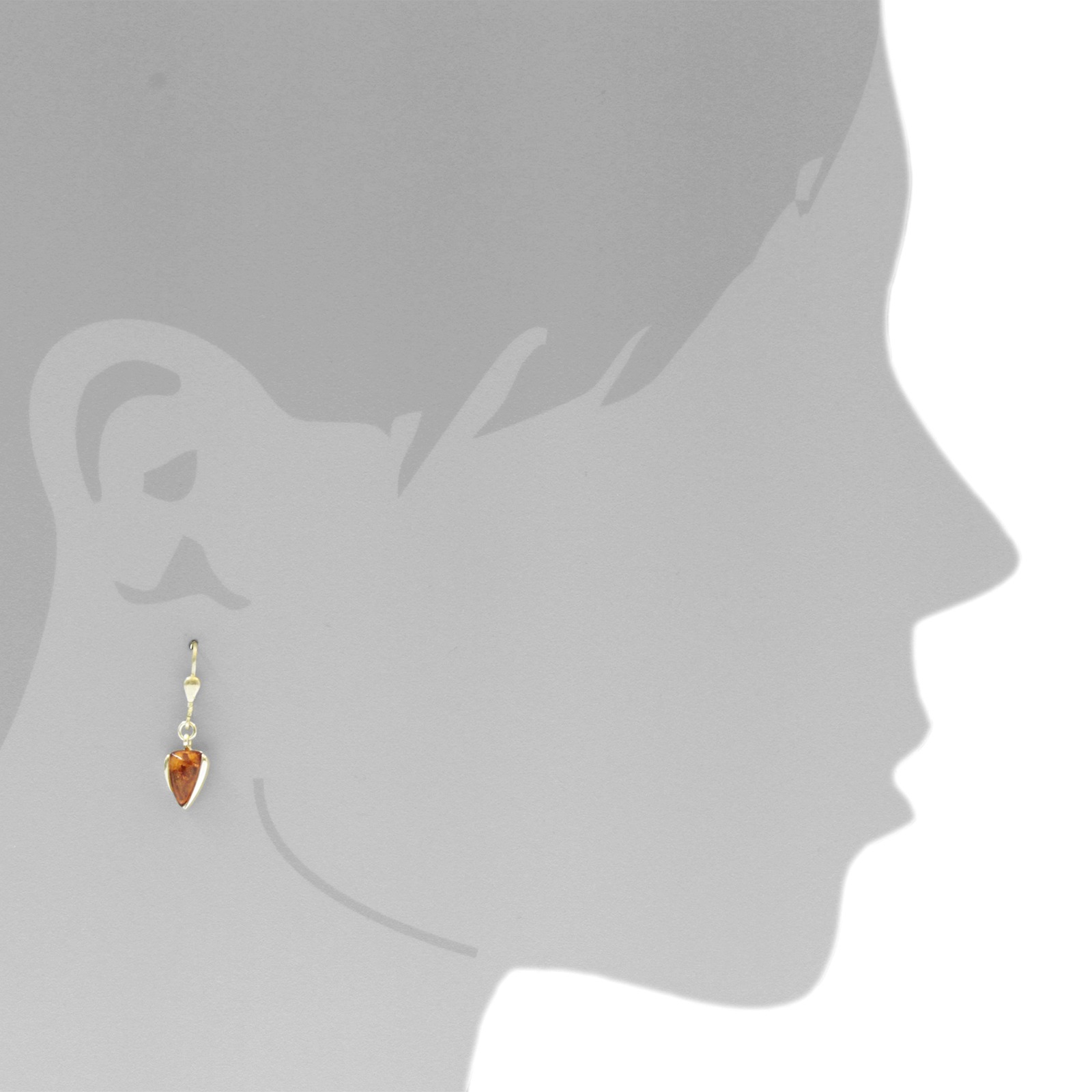 OSTSEE-SCHMUCK Paar Ohrhänger »Ostsee-Schmuck Ohrhänger Lara Ohrhänger Lara«, (2 tlg.)