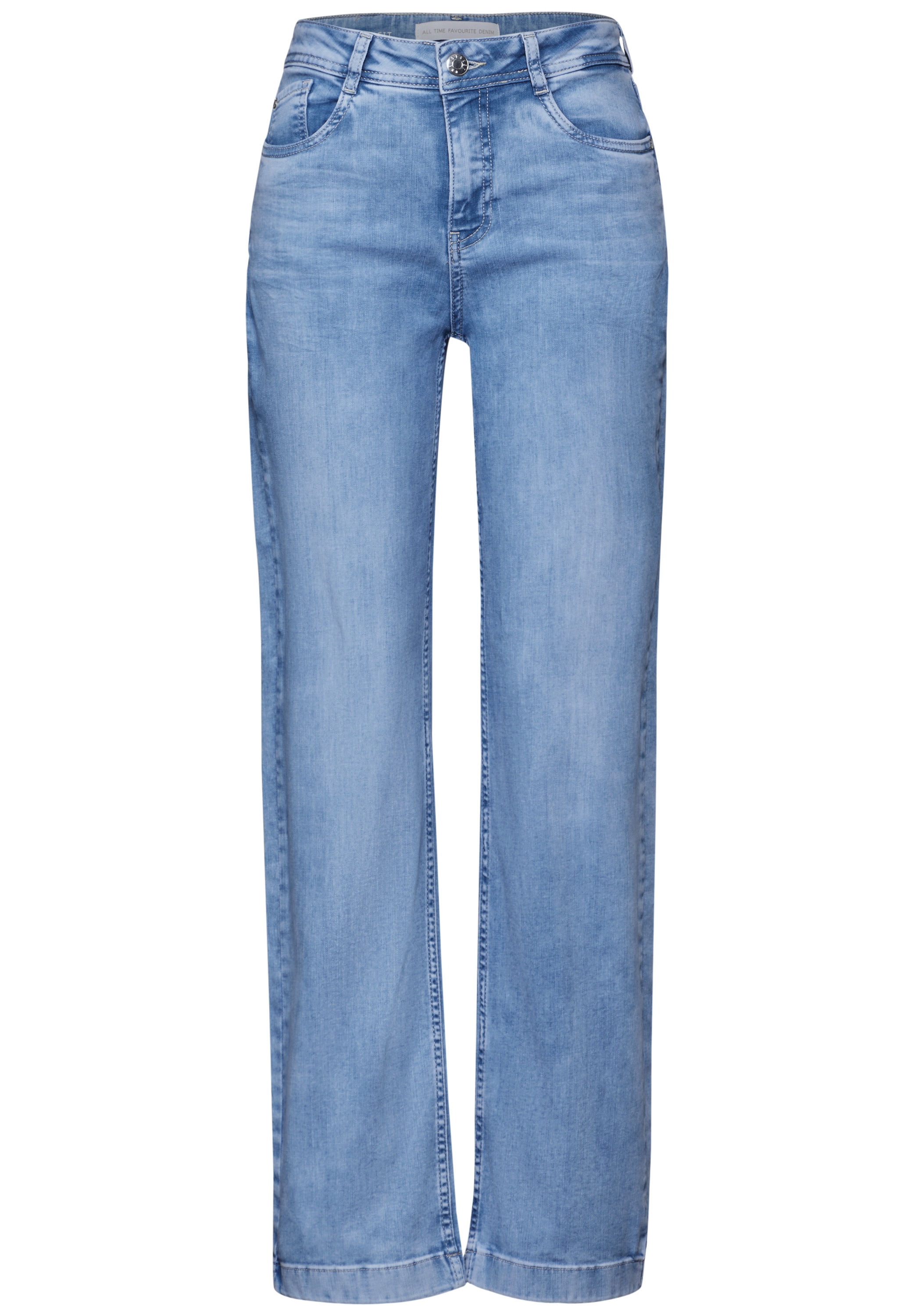 STREET ONE Comfort-fit-Jeans, aus Baumwolle mit Stretchanteil