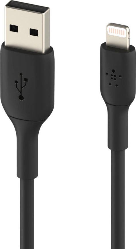 Belkin Smartphone-Kabel »Lightning Lade/Sync Kabel PVC mfi zertifiziert 15 cm«, USB Typ A, Lightning, 15 cm