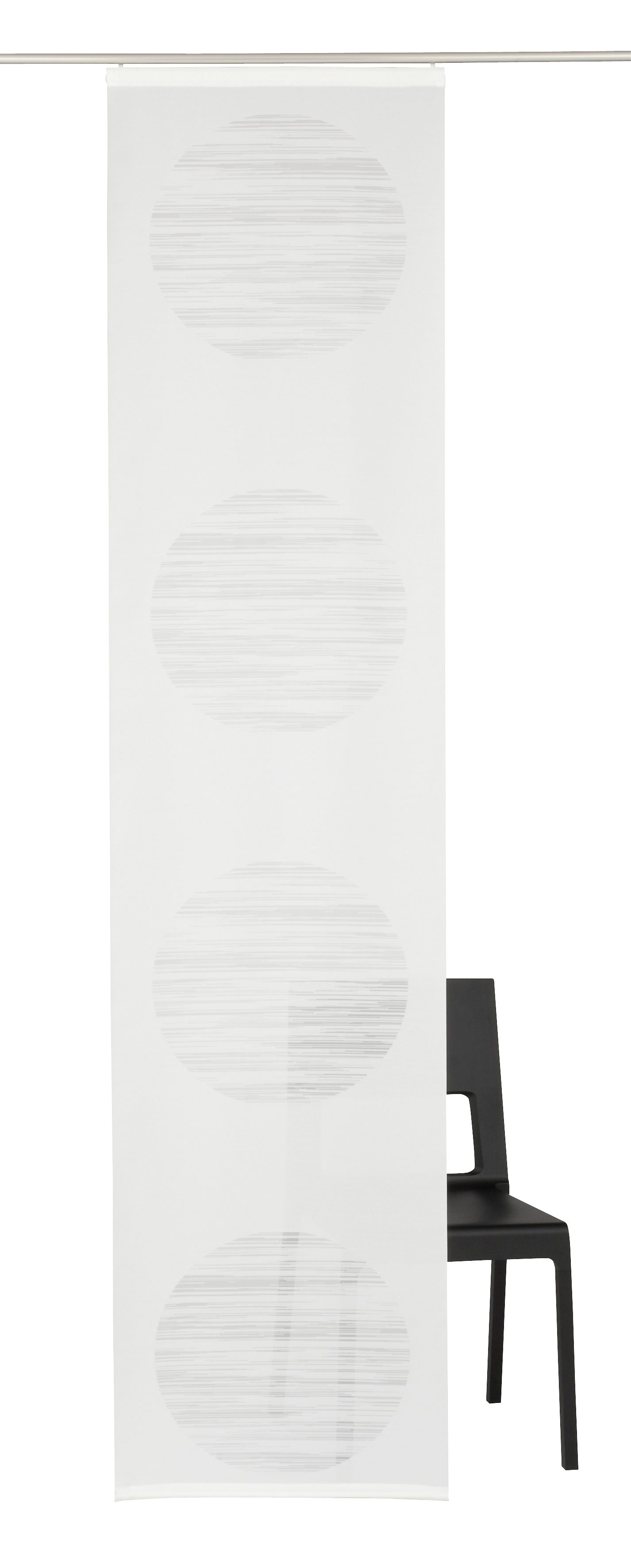 Thumbnail - Neutex for you Schiebegardine "Padova" Klettband 1 Stk. tlg. inkl. Befestigungszubehör, Halbtransparent, Sauberer Abschl...