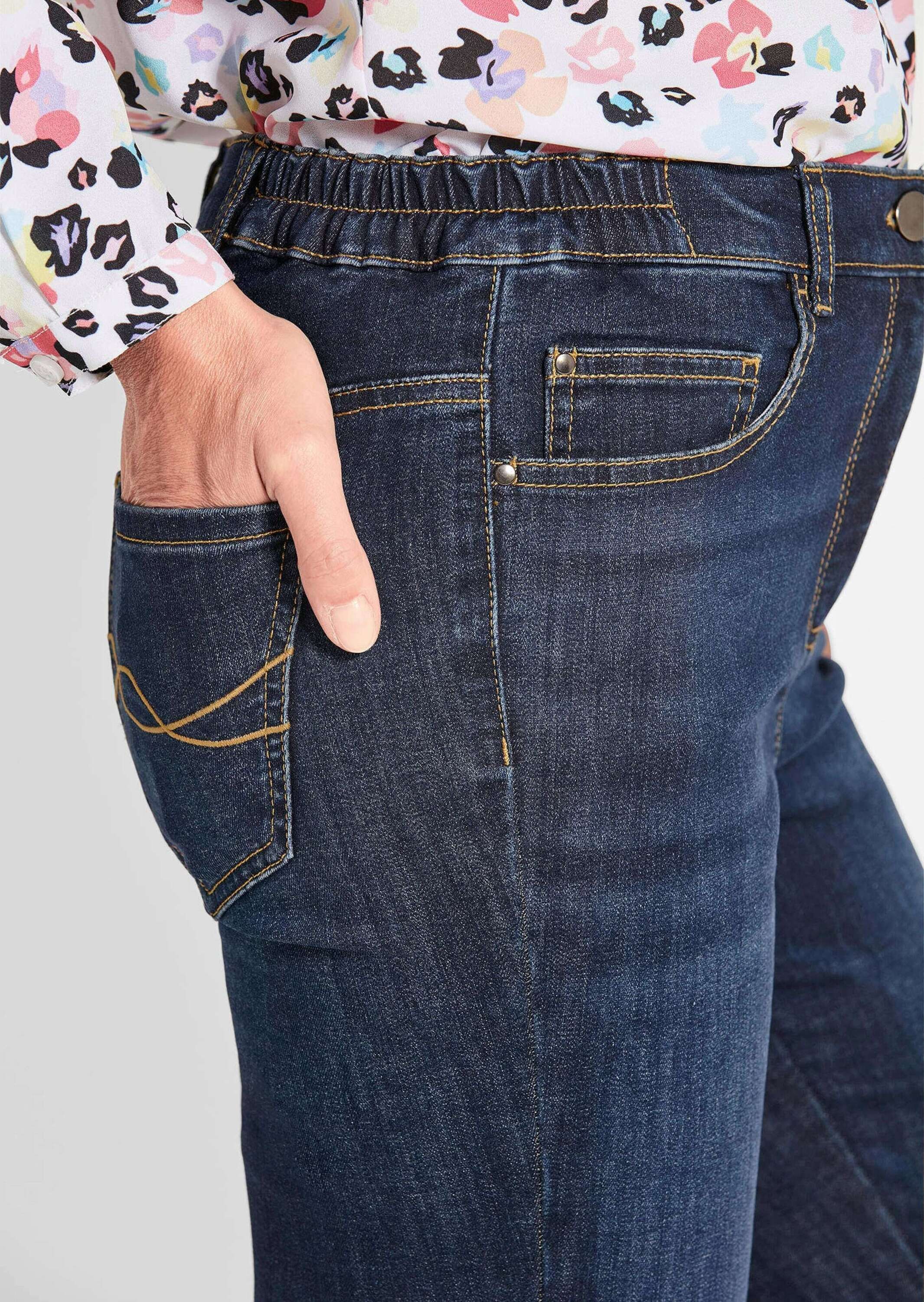 GOLDNER 7/8-Hose »7/8-Jeanshose BELLA Verkürzte Jeanshose BELLA«