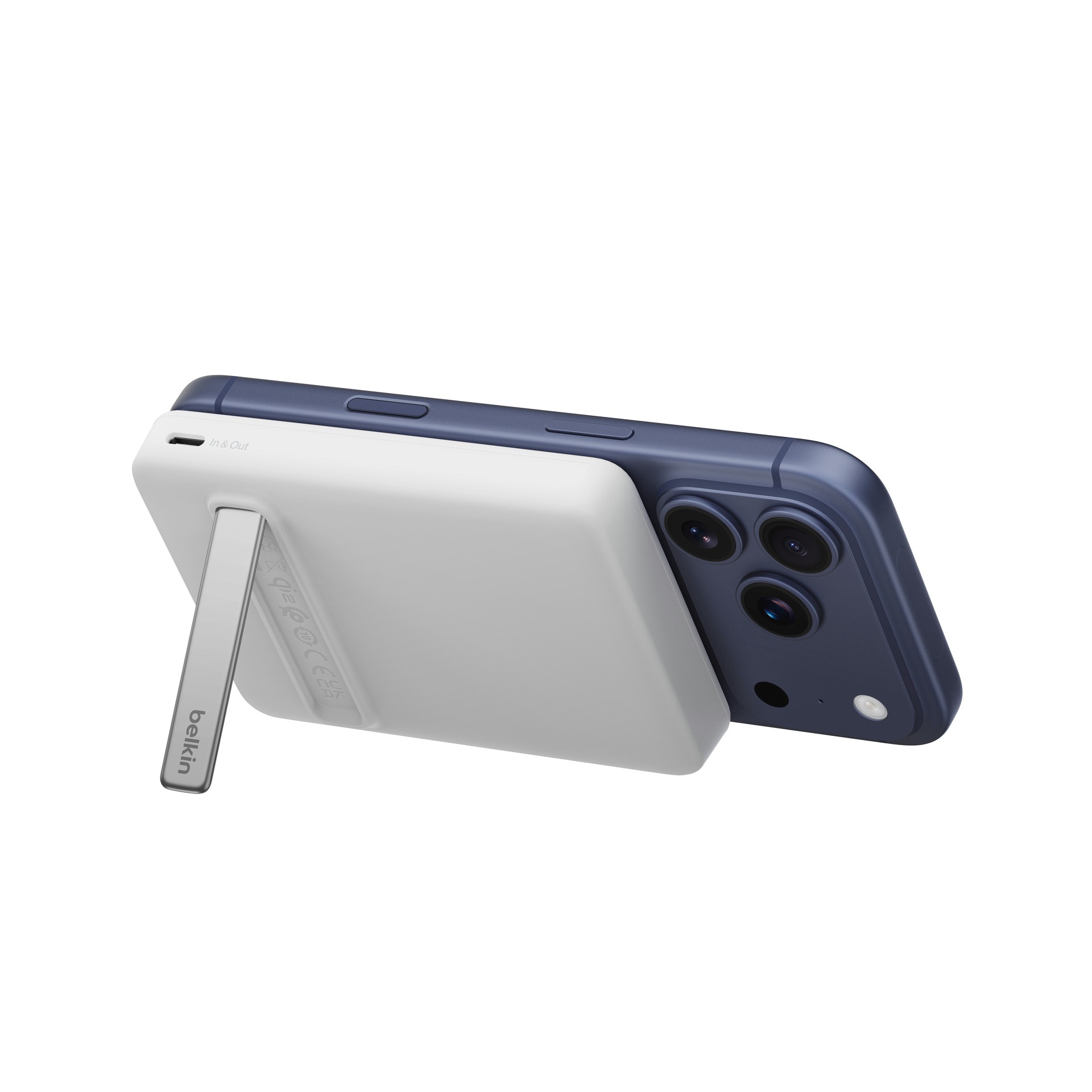 Belkin Powerbank »BoostCharge Slim Magnetic 10K 15 W« Belkin BoostCharge Slim Mag. Powerbank 10.000mAh Qi2 15W, weiß