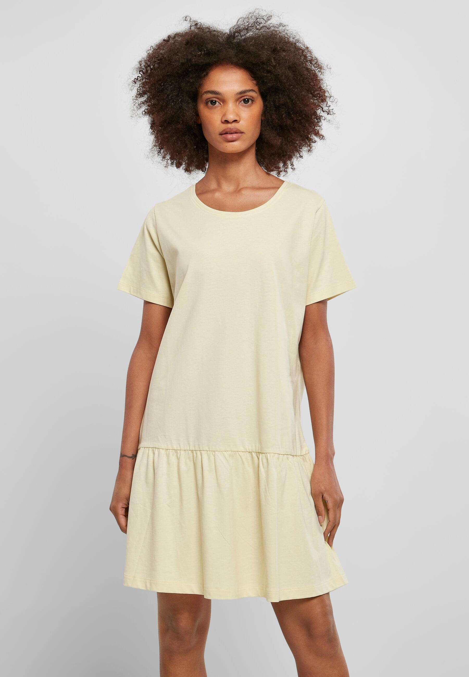 URBAN CLASSICS Shirtkleid »Urban Classics Damen Ladies Valance Tee Dress«, (1 tlg.)