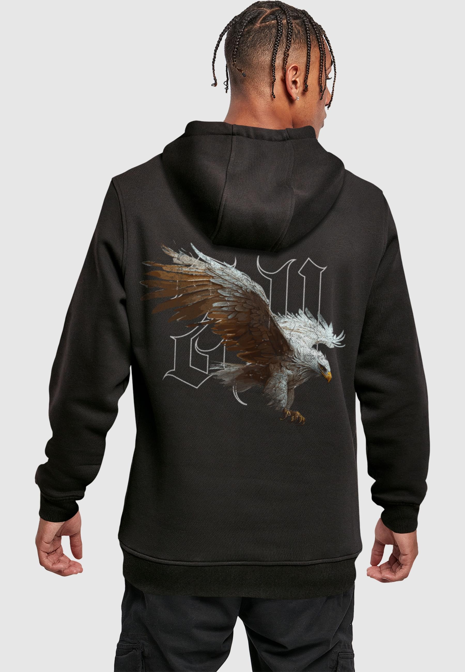 2Y Studios Kapuzensweatshirt »2Y Studios Eagle Oversize Hoody«, (1 tlg.)