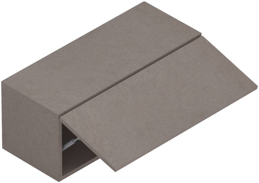 Thumbnail - INOSIGN Hängevitrine "Infinity Breite 69 cm, Höhe 29 cm, Hängeschrank mit 1 Klappe,", Wandschrank waagerecht zu hängen, ...