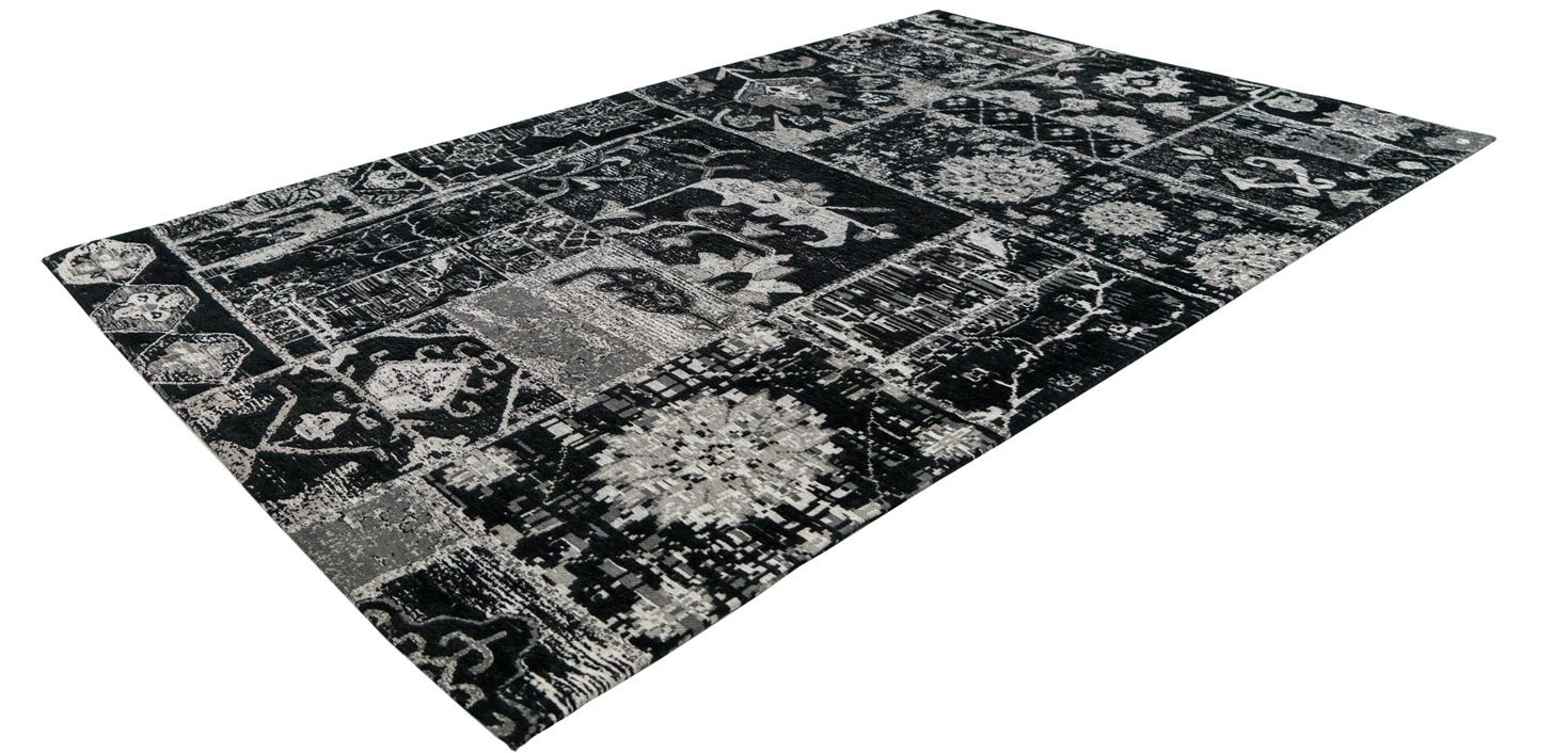 Kayoom Teppich »River 150«, rechteckig, 10 mm Höhe, Jacquard, Retro- und Vintage-Design, Baumwollrücken