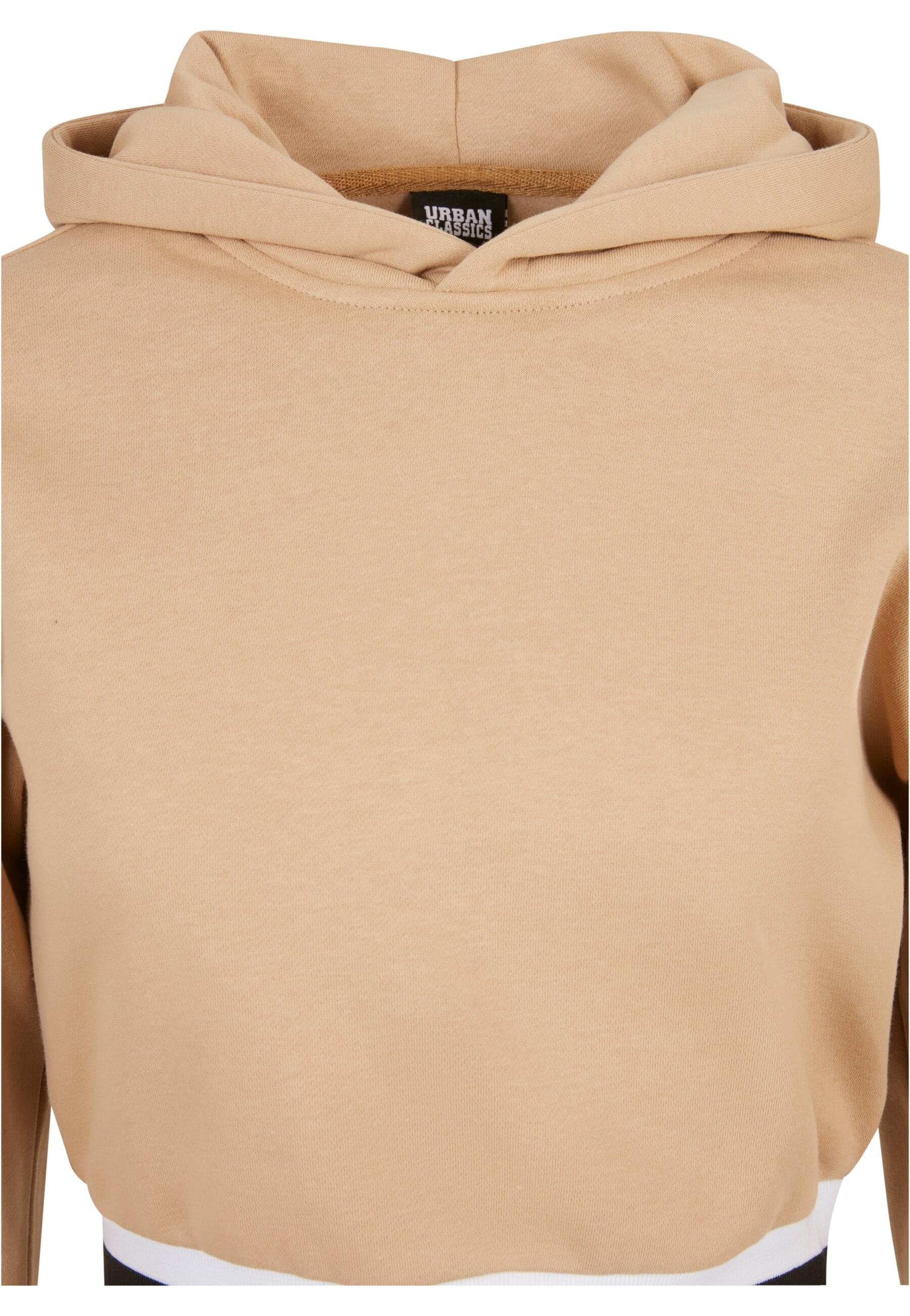 URBAN CLASSICS Kapuzenpullover »Urban Classics Damen Ladies Short College Hoody«, (1 tlg.)