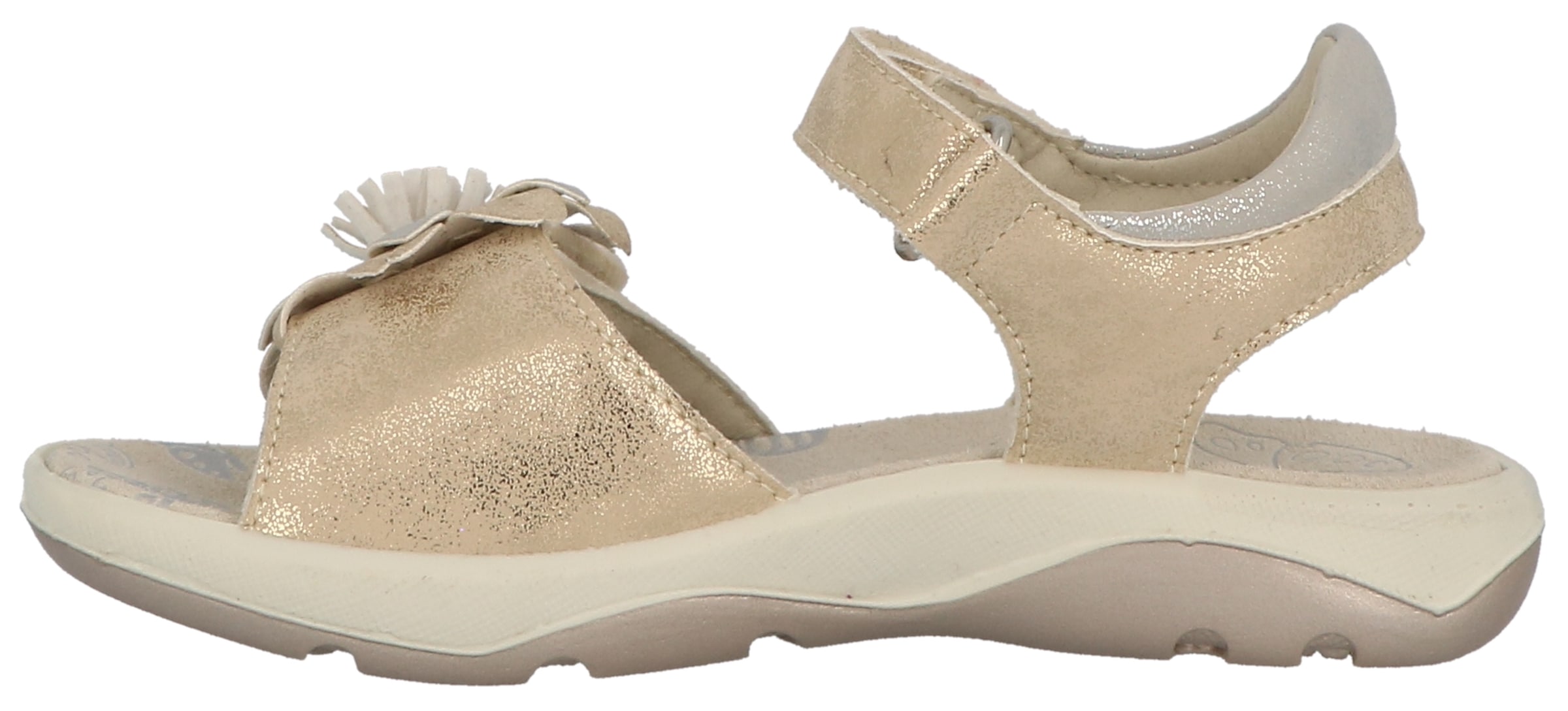 Lurchi Sandale »Flora«, Sandalette mit Klettverschlüssen, Größenschablone zum Download