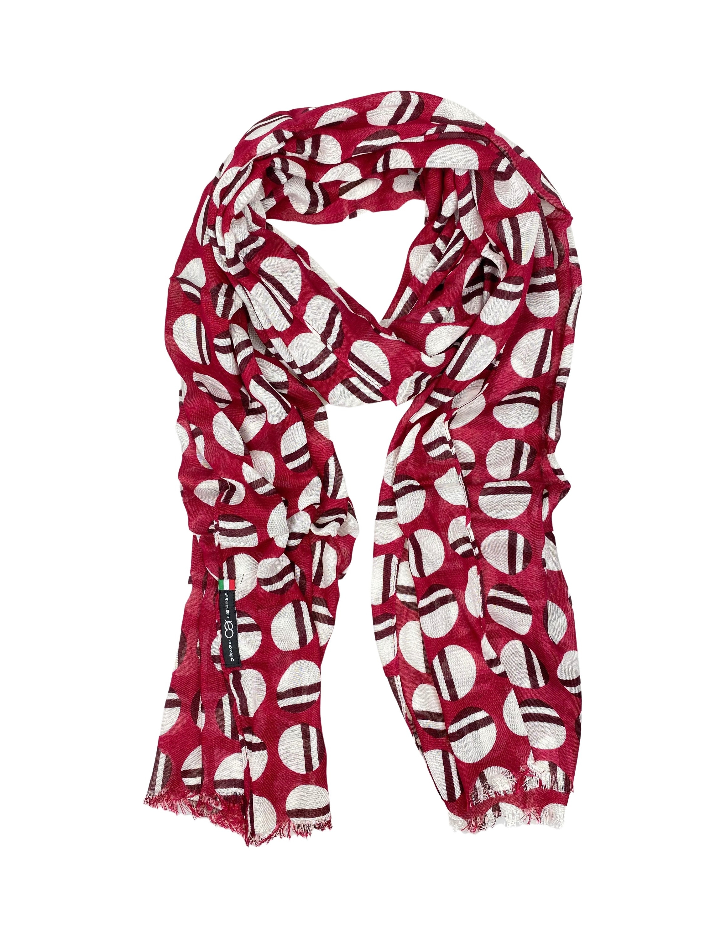 COLLEZIONE ALESSANDRO Modeschal "Lina" 1 Stk. tlg. im Look der 70´s günstig online kaufen