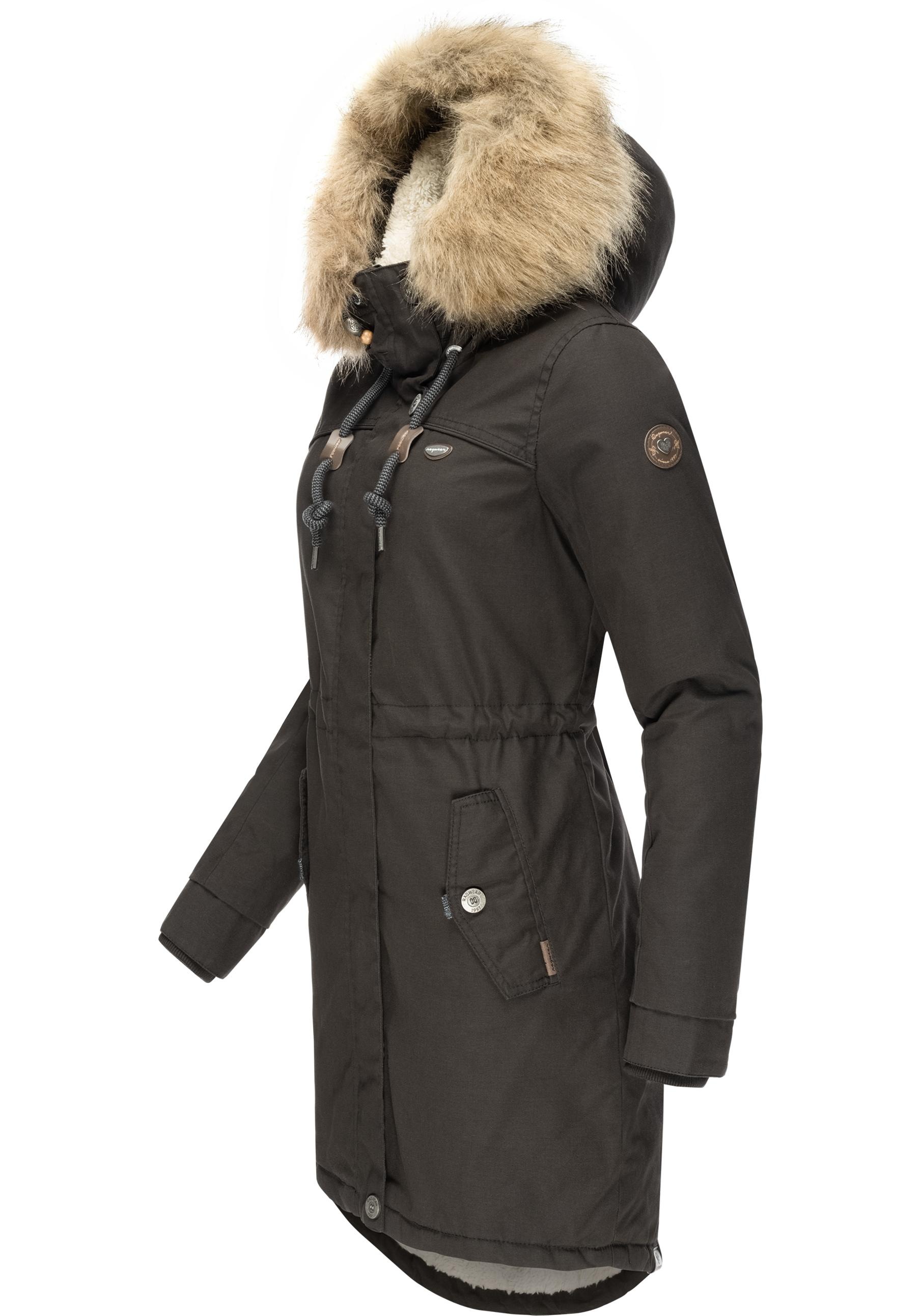 Ragwear Winterjacke "Tawny", mit Kapuze, stylischer Winterparka mit großer günstig online kaufen