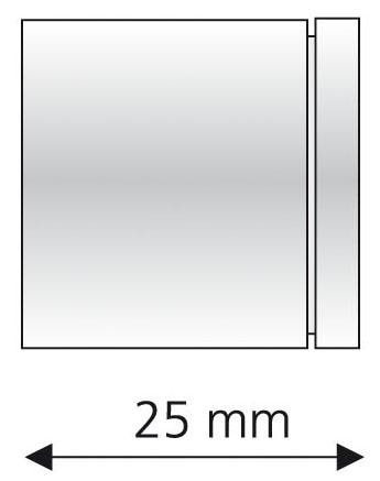 Liedeco Wandbefestigung, (1 St.), für Gardinenstangen Ø 16 mm