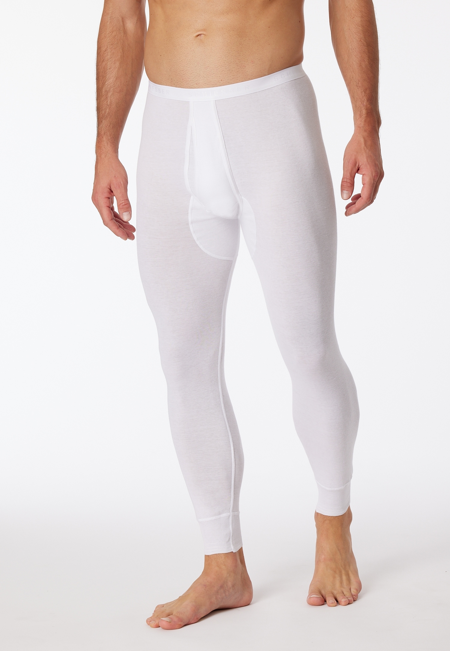 Schiesser Slip "Original Classics" langes Bein, mit Eingriff, ohne störende günstig online kaufen