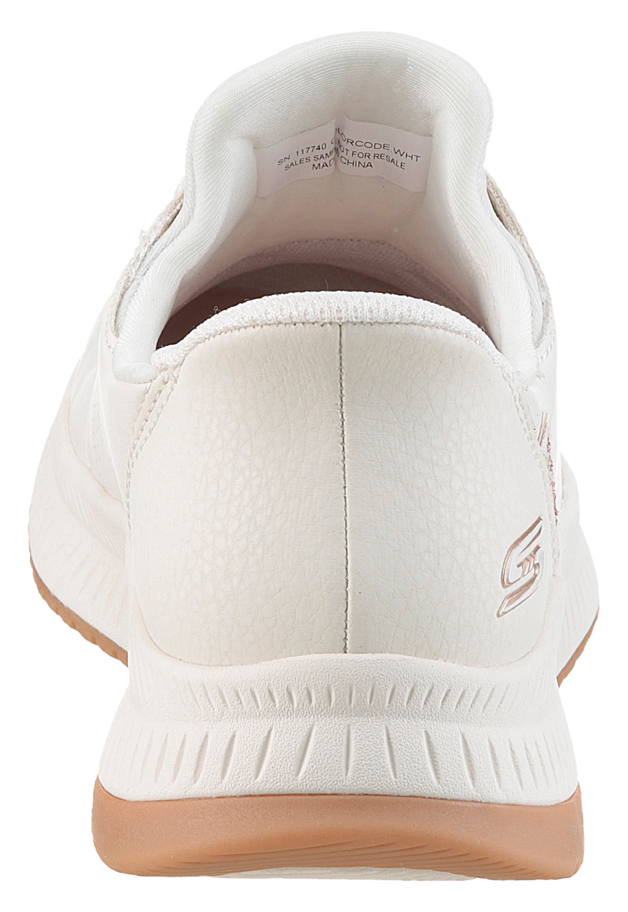 Skechers Slip-On Sneaker »BOBS SQUAD 4«, Slipper, Freizeitschuh mit Slip-ins zum Schlupfen