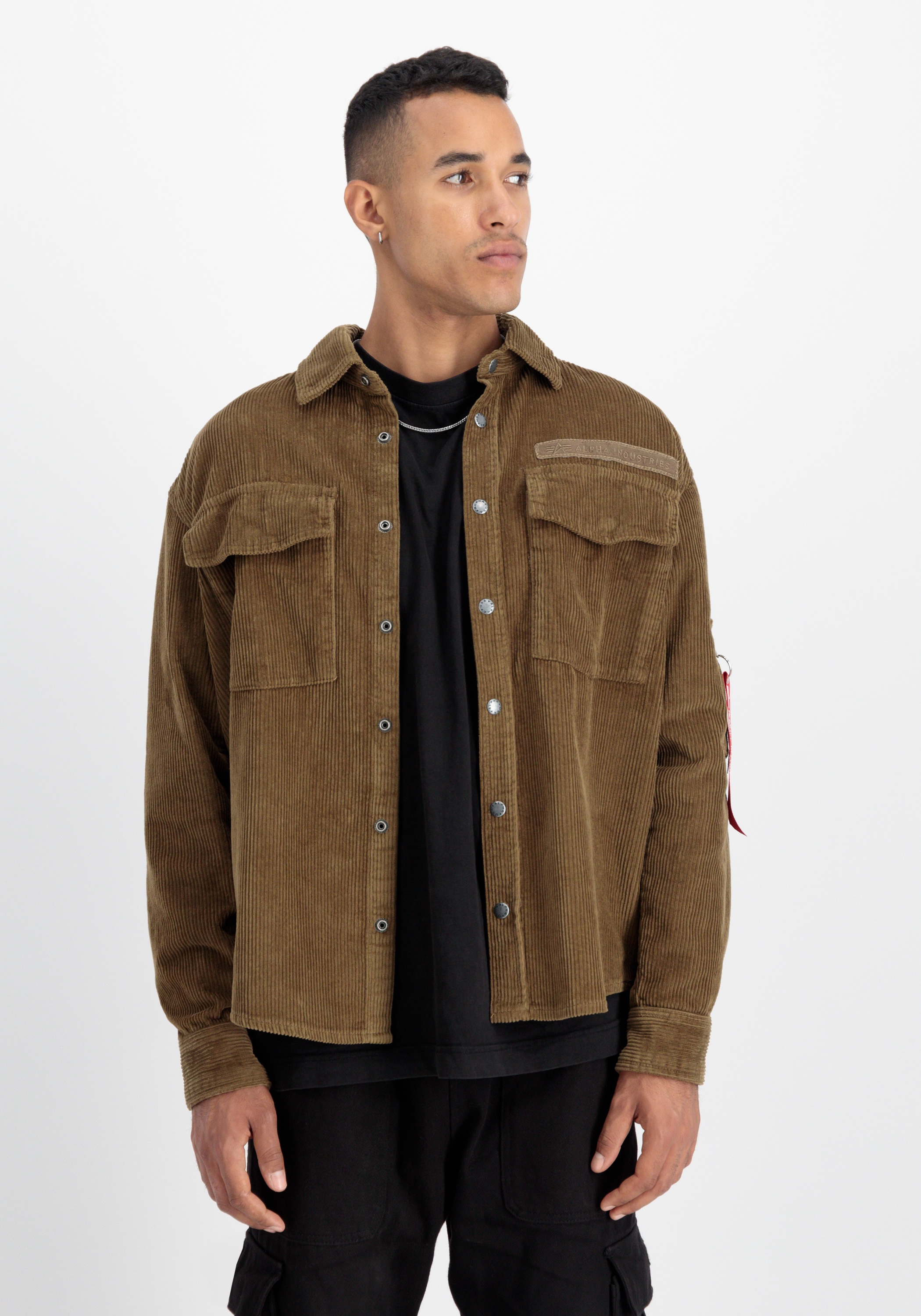 Alpha Industries "Cord Overshirt" günstig online kaufen