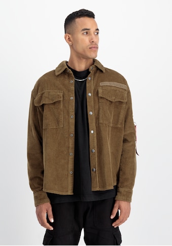 Hemdjacke »ALPHA INDUSTRIES Men - Overshirts Cord Overshirt«