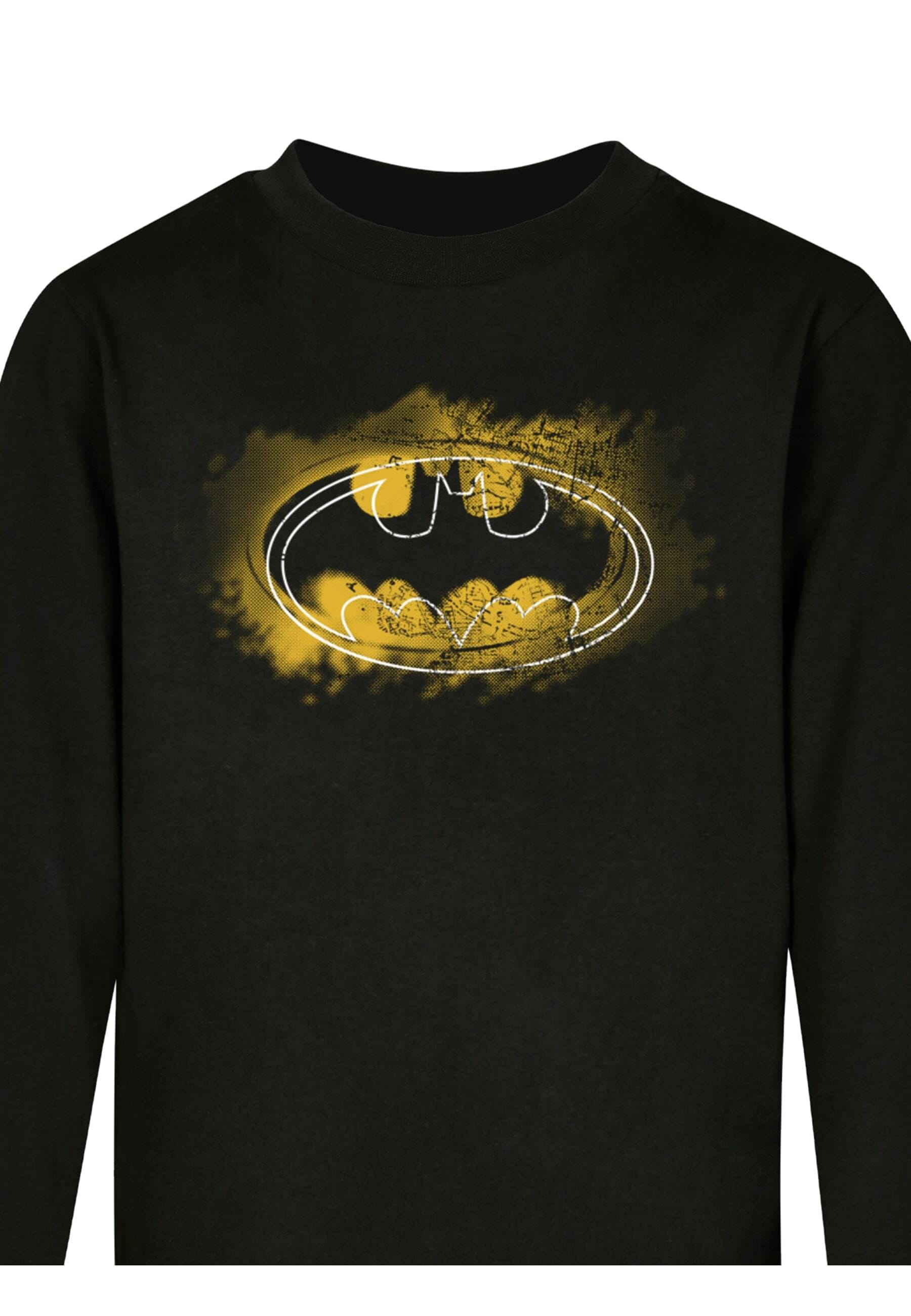 ABSOLUTE CULT Longsleeve »ABSOLUTE CULT Kids Batman - Spray Logo Longsleeve«, (1 tlg.)