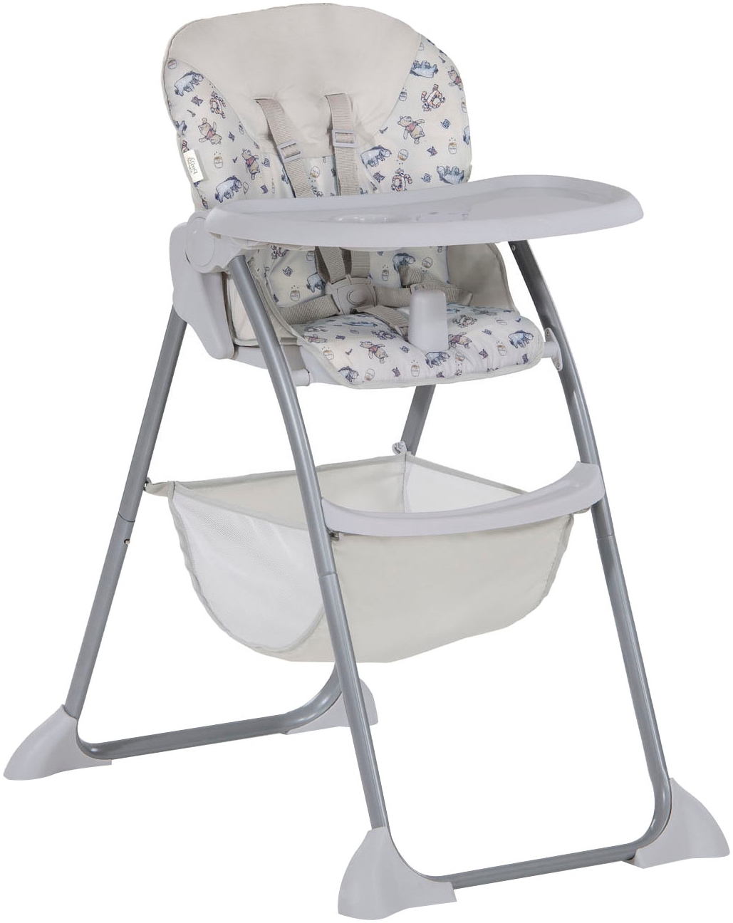 HAUCK Kinder Hochstuhl "Sit N Fol", grau, Kunststoff, Polyester, Stahl, Stühle, zusammenklappbar