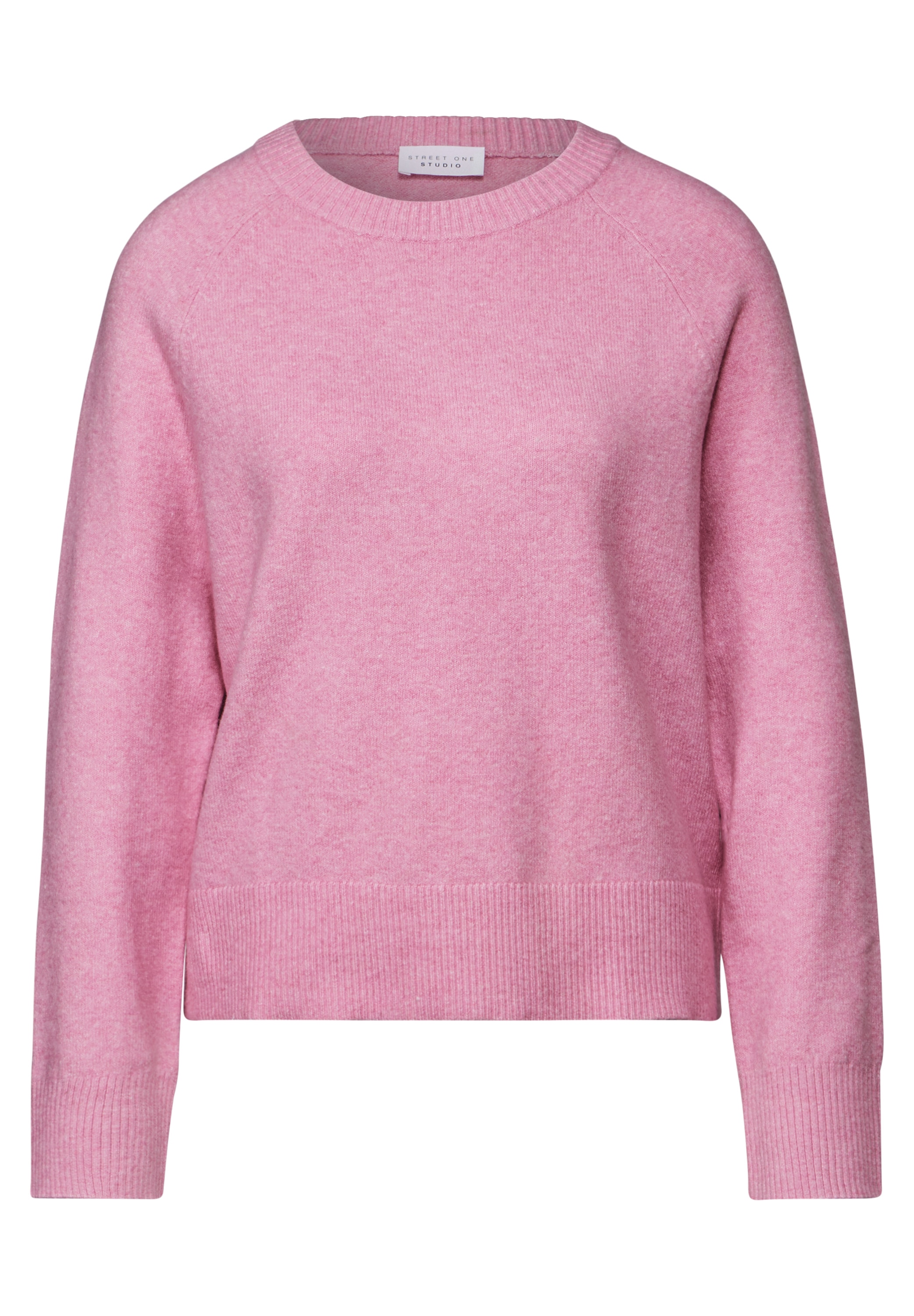 STREET ONE STUDIO Strickpullover, im soften Baumwoll-Mix