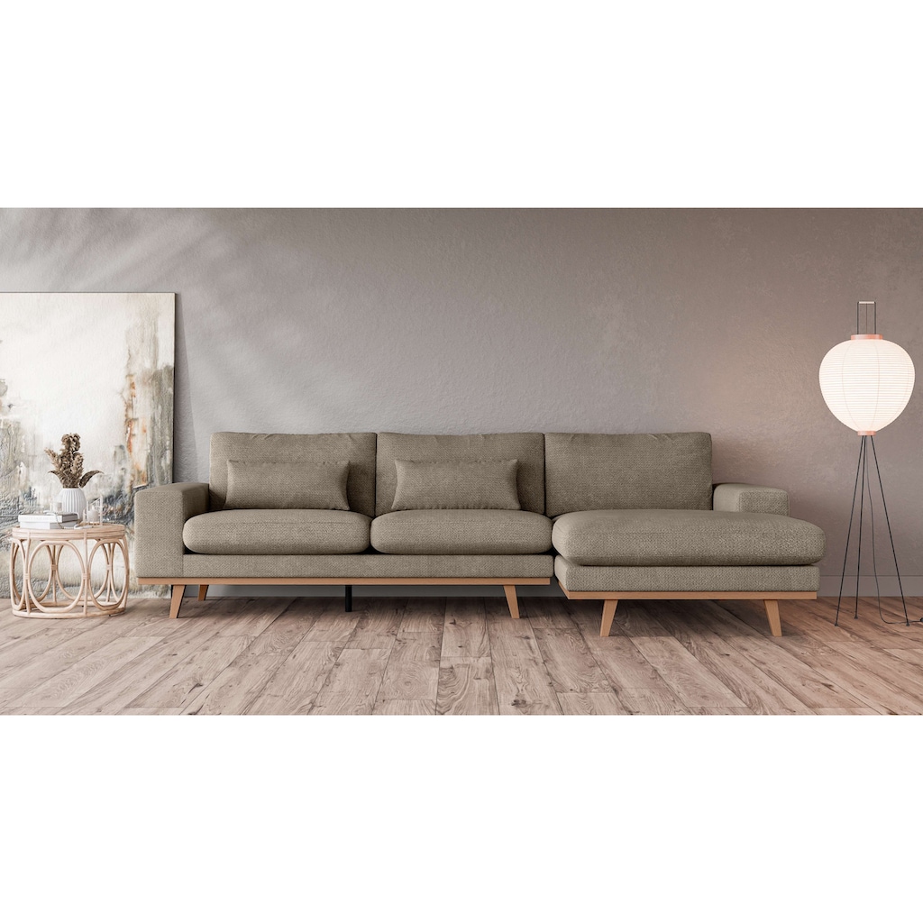 Home affaire Ecksofa »Torino B/T/H: 282/151/81 cm«