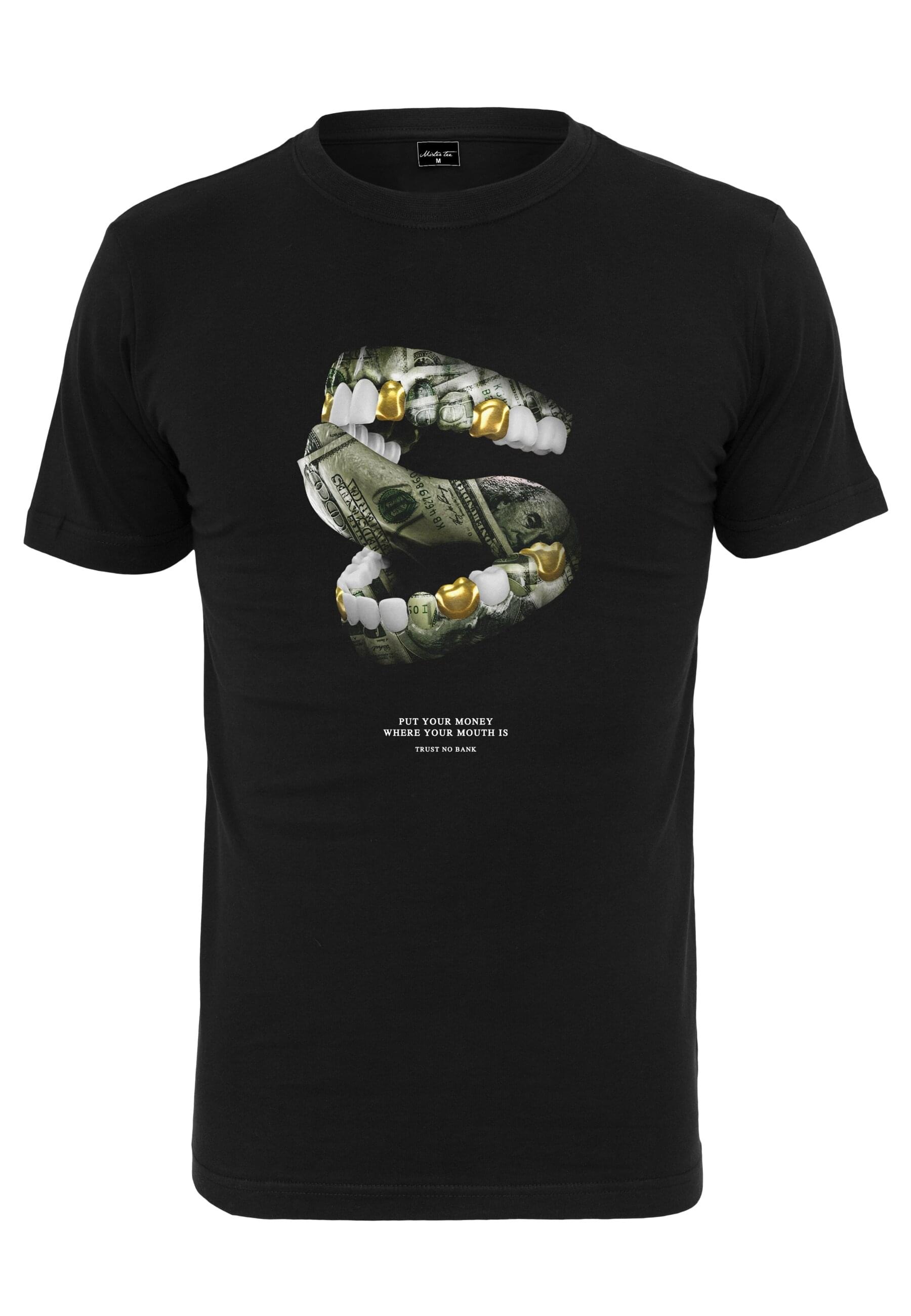 MisterTee T-Shirt "MisterTee Herren Money Mouth Tee", (1 tlg.) günstig online kaufen