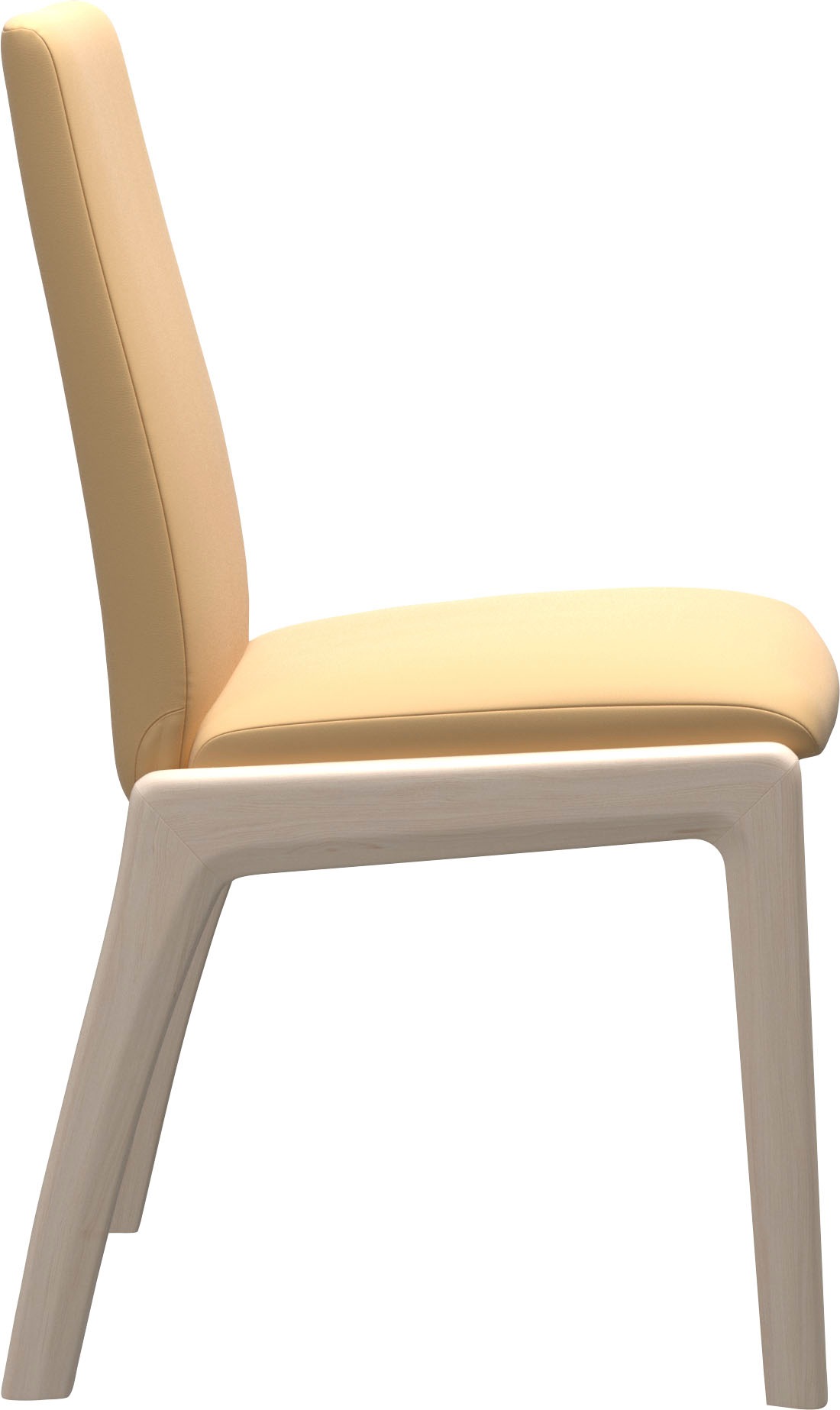 Stressless® Polsterstuhl »Laurel«, Leder BATICK, Low Back, Größe M, mit abgerundeten Beinen in Eiche gekalkt