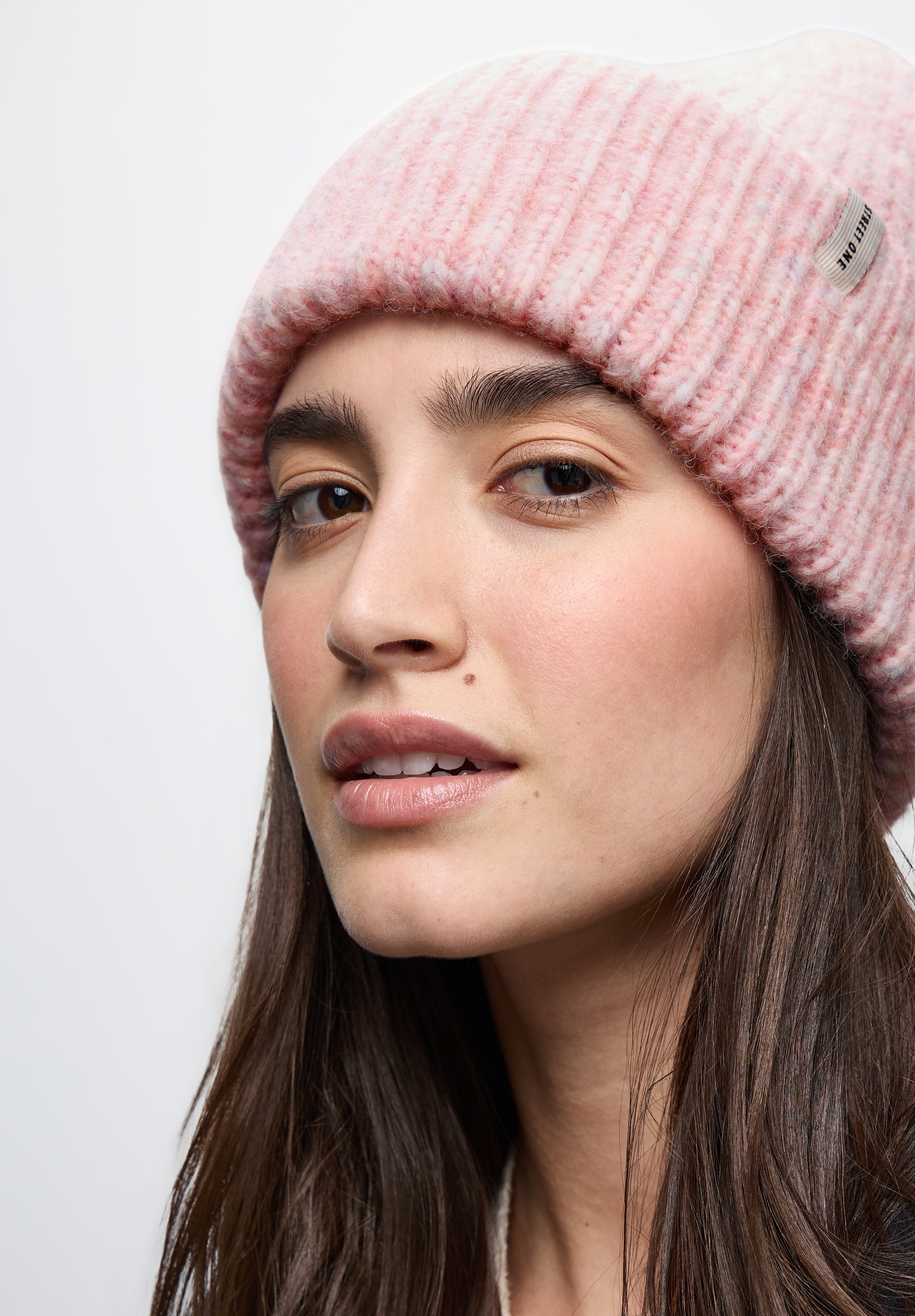 STREET ONE Strickmütze in softem Material-Mix günstig online kaufen