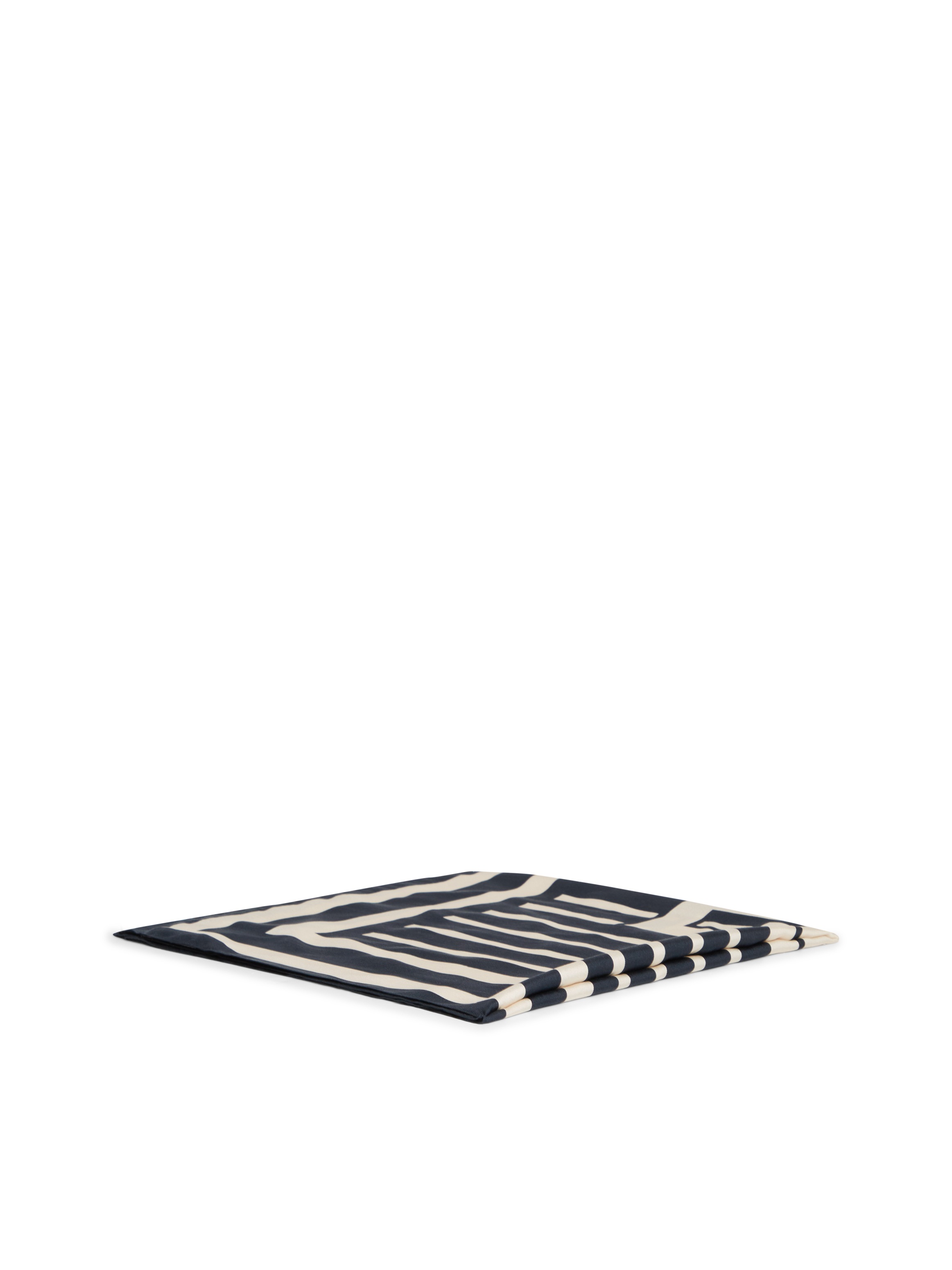 Tommy Hilfiger Seidentuch "TH ELEVATED CHIC SILK SQUARE" im Streifen-Look u günstig online kaufen