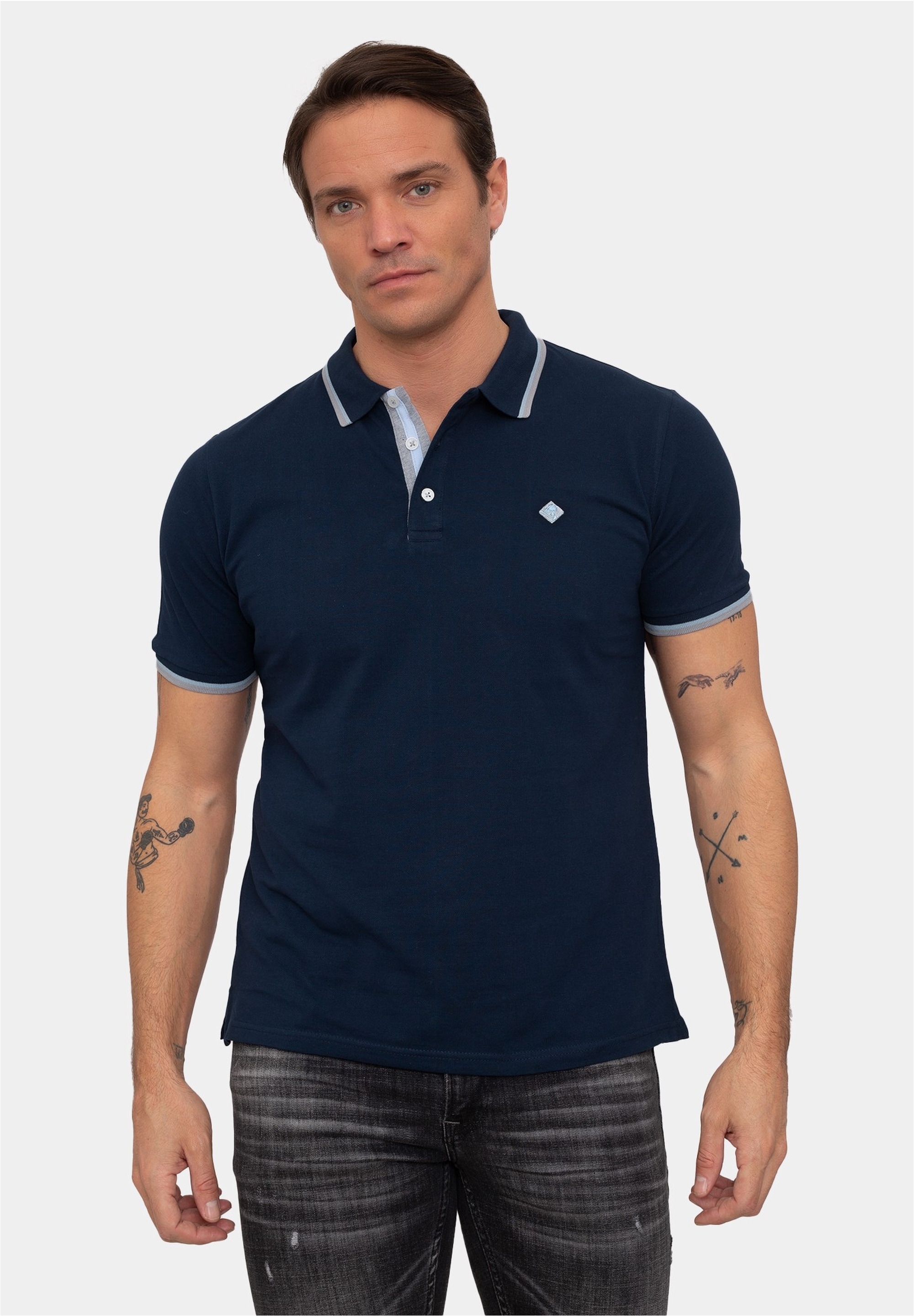 SIR RAYMOND TAILOR Poloshirt "Marcus" 1 Stk. tlg. mit klassischem Kragen un günstig online kaufen