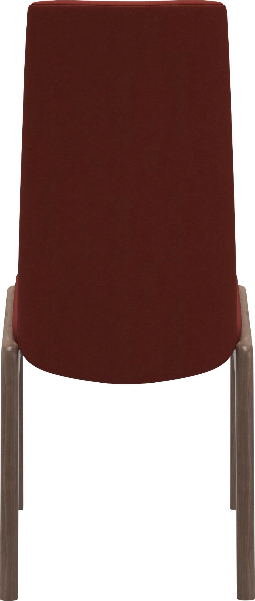 Stressless® Polsterstuhl »Laurel«, Microfaser DINAMICA, Low Back, Größe L, mit abgerundeten Beinen in Walnuss