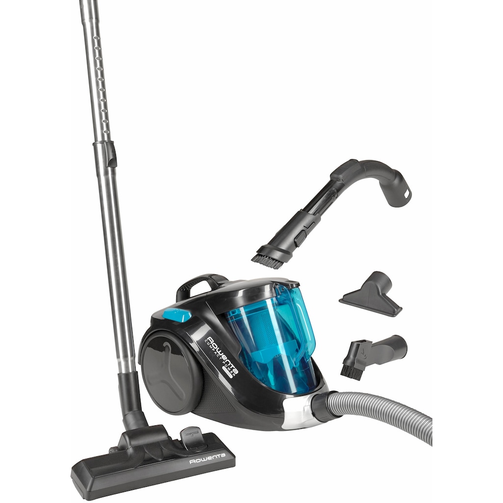 Rowenta Bodenstaubsauger »Compact Power Cyclonic RO3731«, 750 W, beutellos, Vacuum-Cleaner, Leise, 1,5 Liter Fassungsvermögen