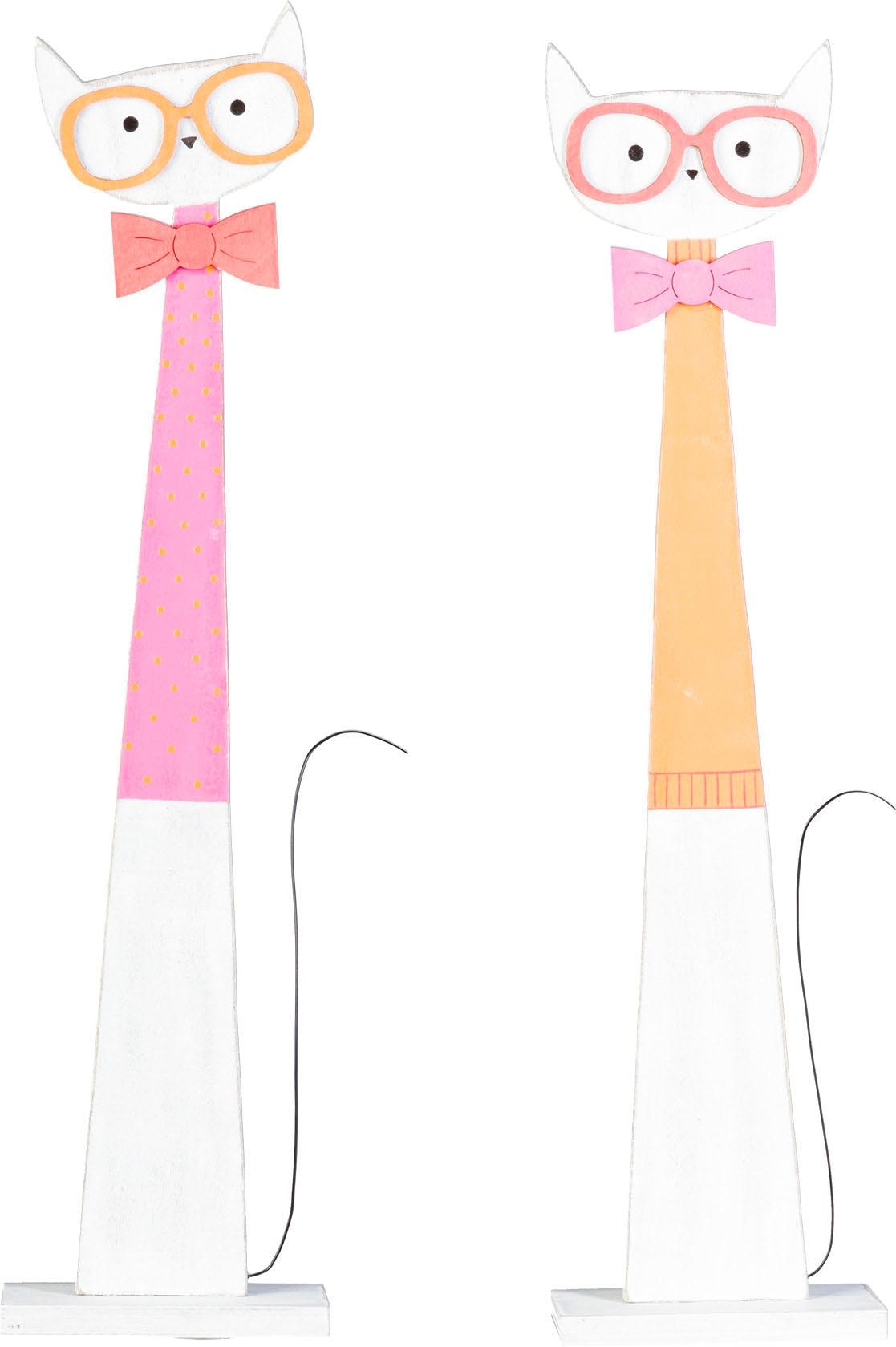 Creativ home Dekofigur "KATHY", mit Brille (2er Set) günstig online kaufen