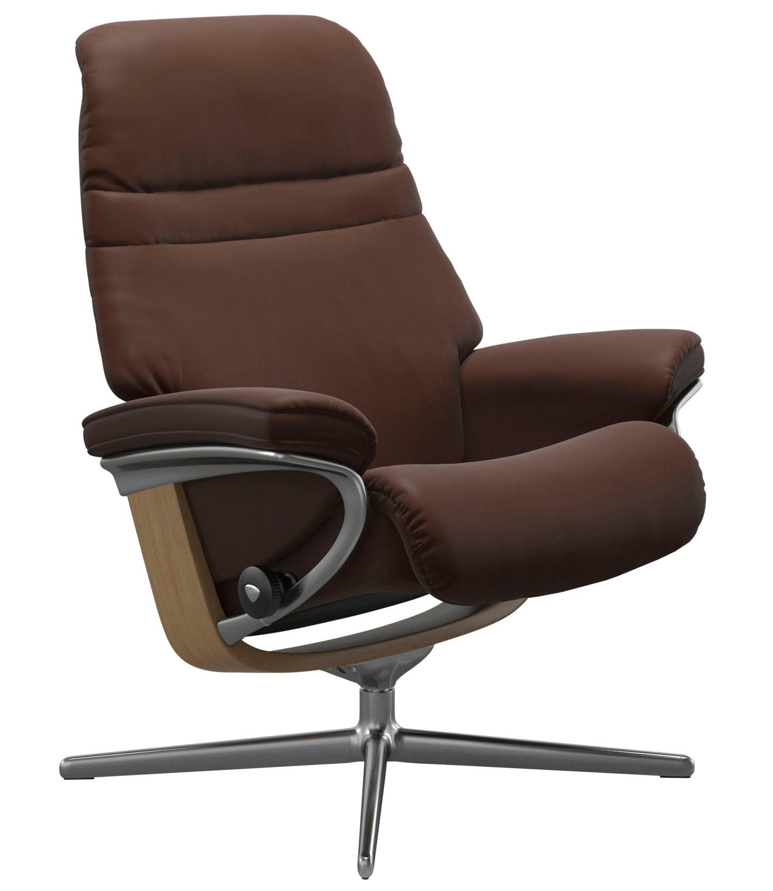 Stressless® Relaxsessel »Sunrise«, mit Cross Base, Größe S, M & L, Holzakzent Eiche
