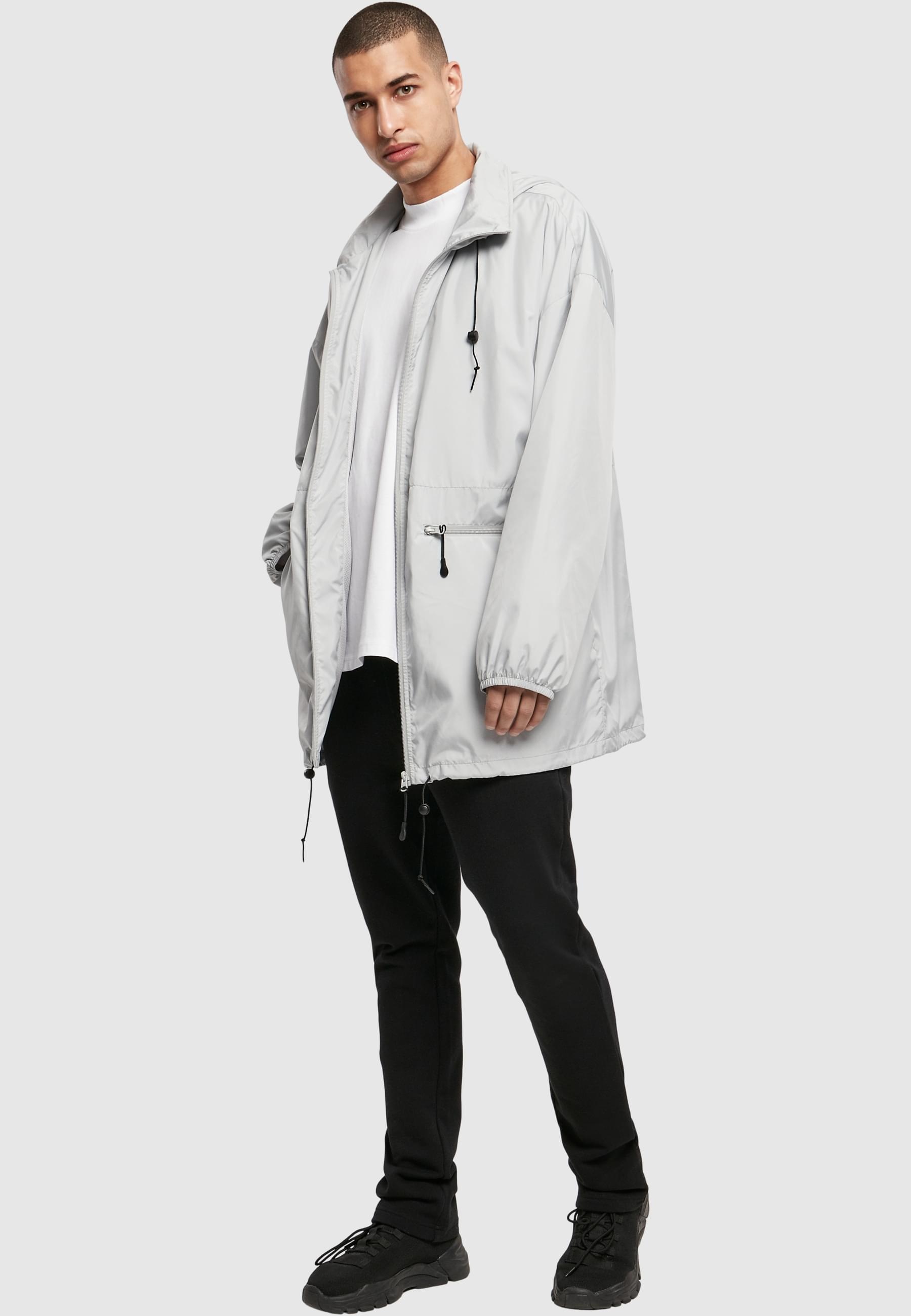 URBAN CLASSICS Allwetterjacke »Urban Classics Herren Oversized Track Jacket«, (1 St.), ohne Kapuze
