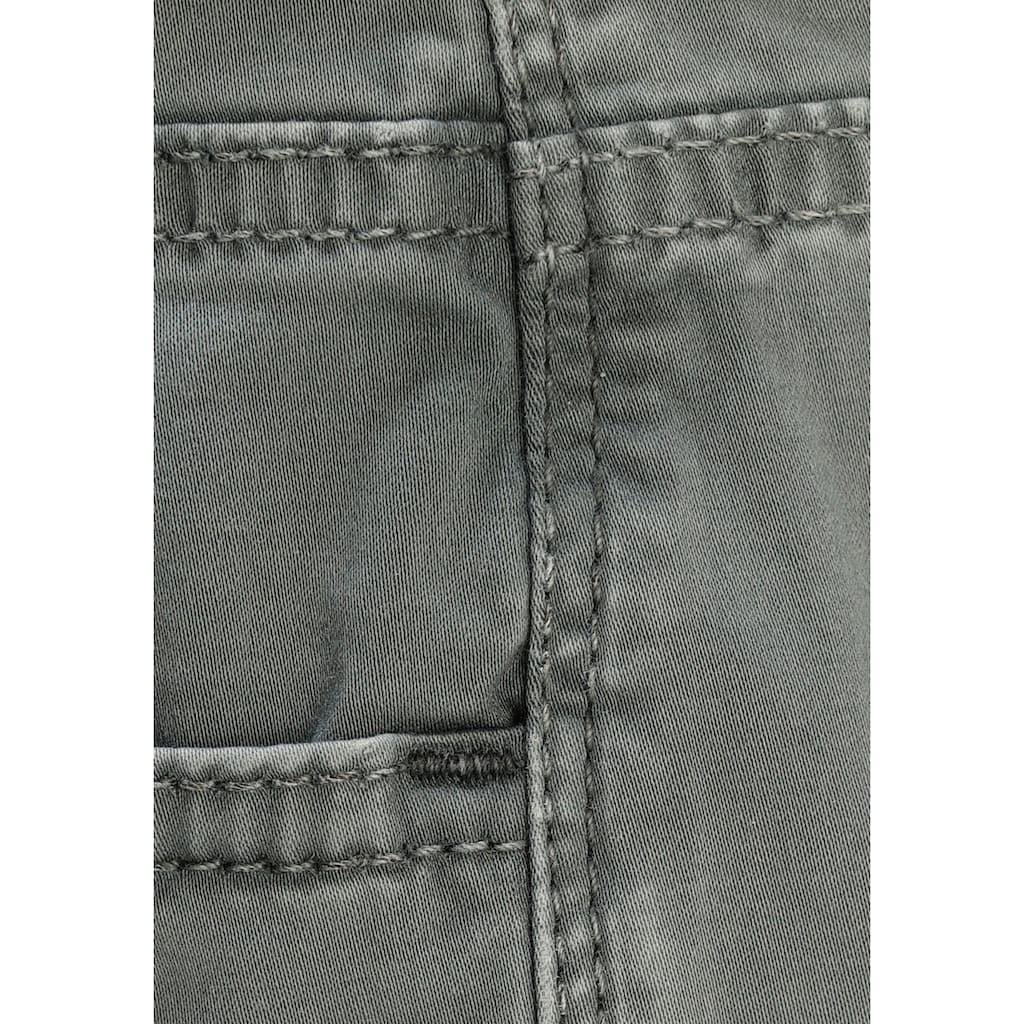 MAC Slim-fit-Jeans »Slim-7-8«, In leichter elastischer Sommerquaität