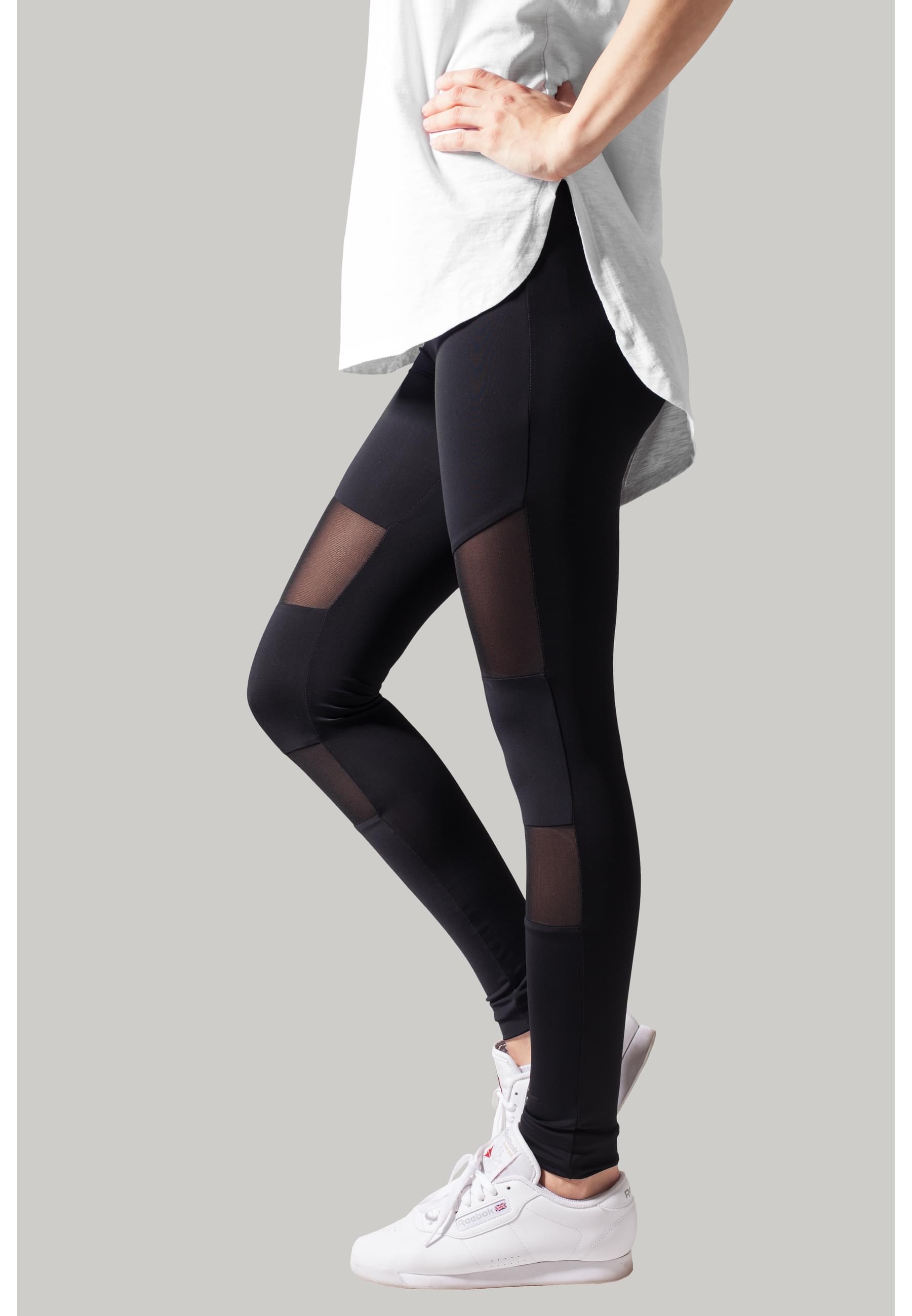 URBAN CLASSICS Leggings »Urban Classics Damen Ladies Tech Mesh Leggings«, (1 tlg.)