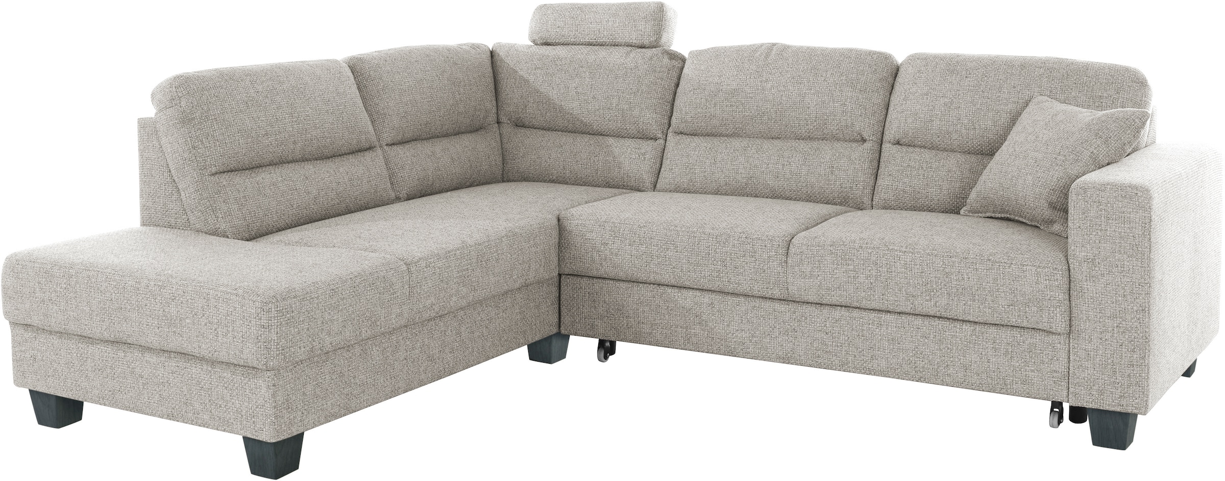TRENDMANUFAKTUR Ecksofa »Chamber, L-Form«, inklusive einer Kopfstütze, wahlweise mit Schlaffunktion