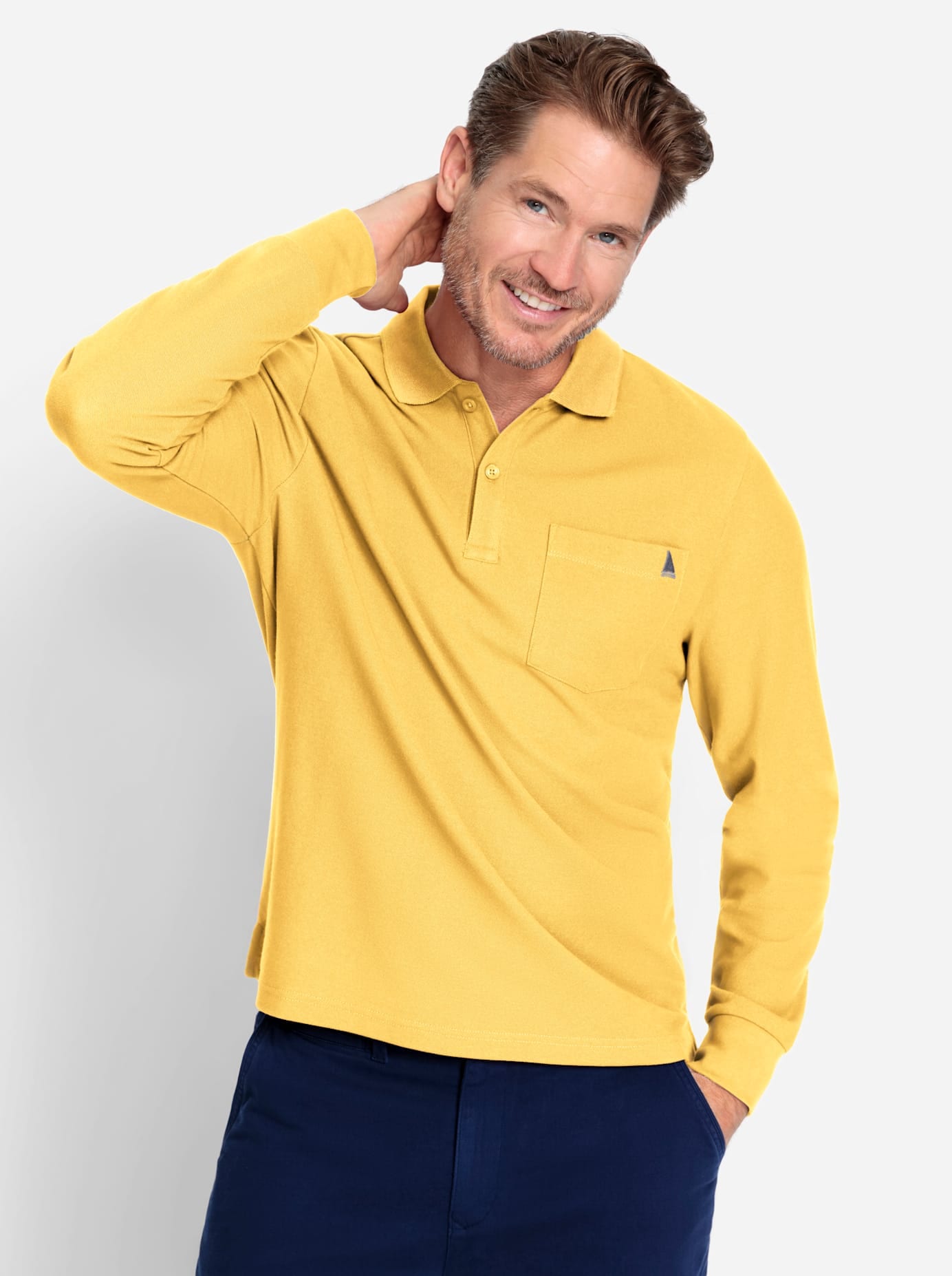 Catamaran Poloshirt "Langarm-Poloshirt" 1 Stk. günstig online kaufen