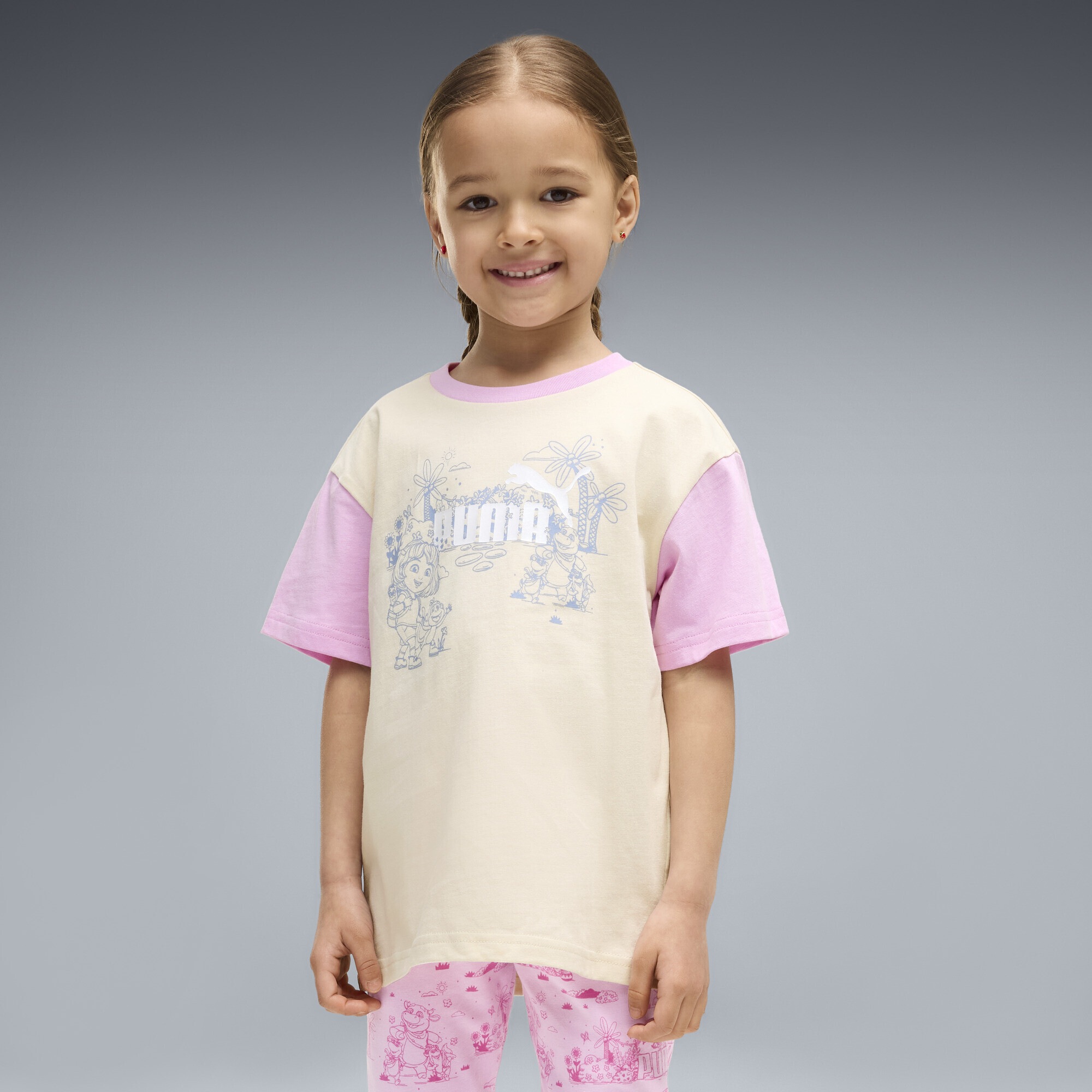 PUMA T-Shirt »PUMA x DORA THE EXPLORER Relaxed Graphic T-Shirt Mädchen«