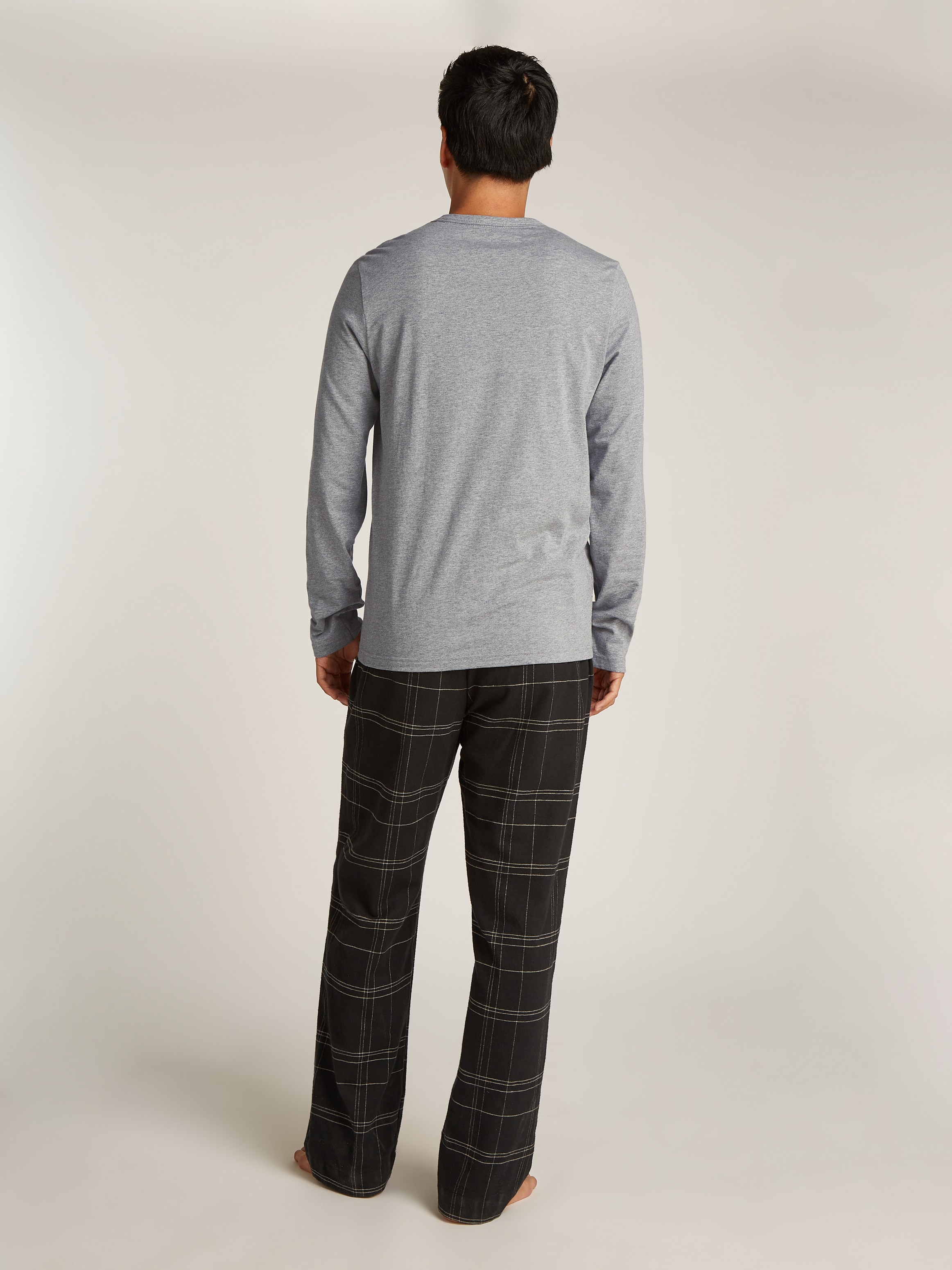 Calvin Klein Underwear Pyjama »L/S PANT SET«, (Set, 2 tlg.), mit Logo-Schriftzug