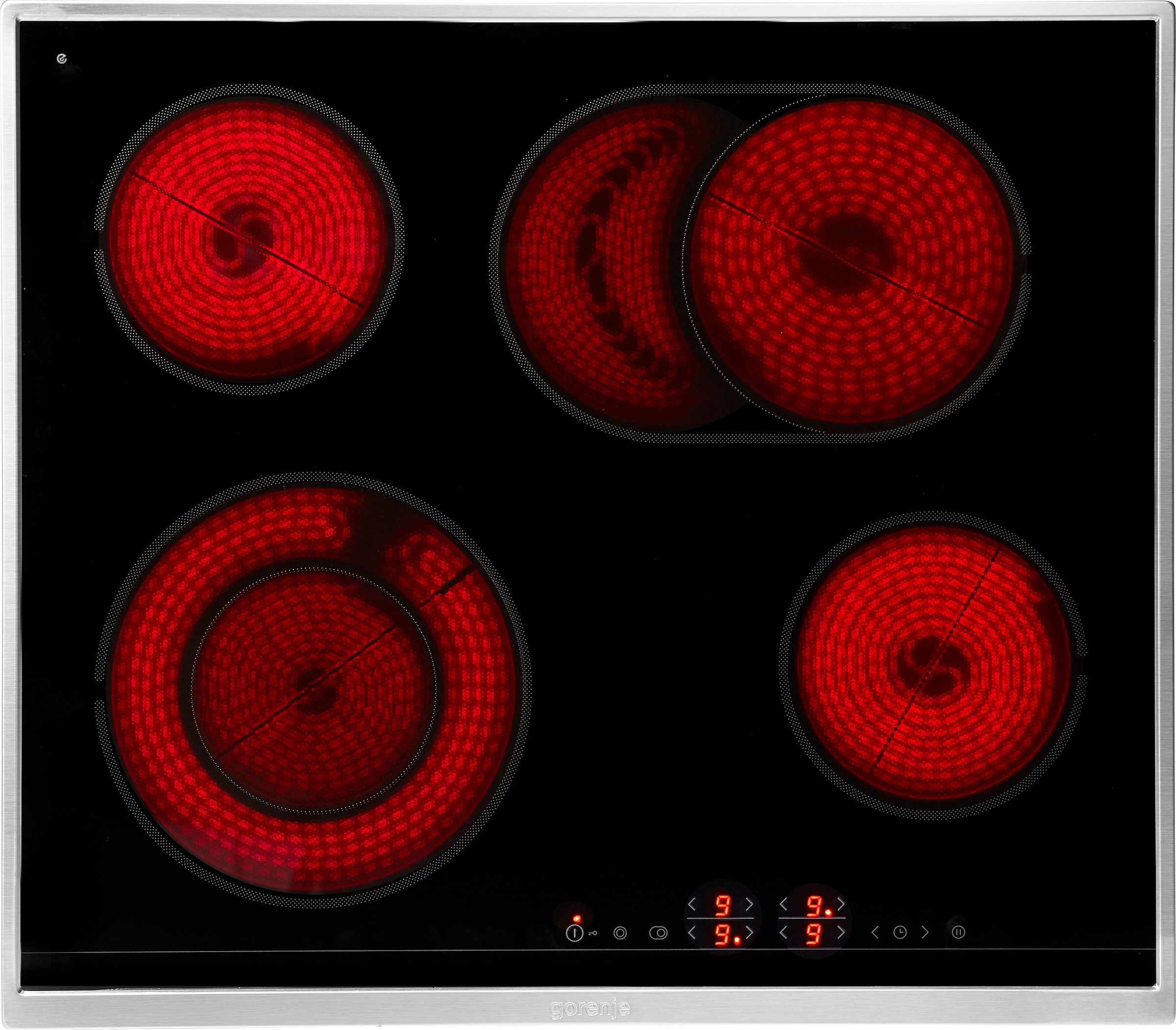 GORENJE Backofen-Set »BOS6737E06X«, mit 1-fach-Teleskopauszug, AirFry-Funktion
