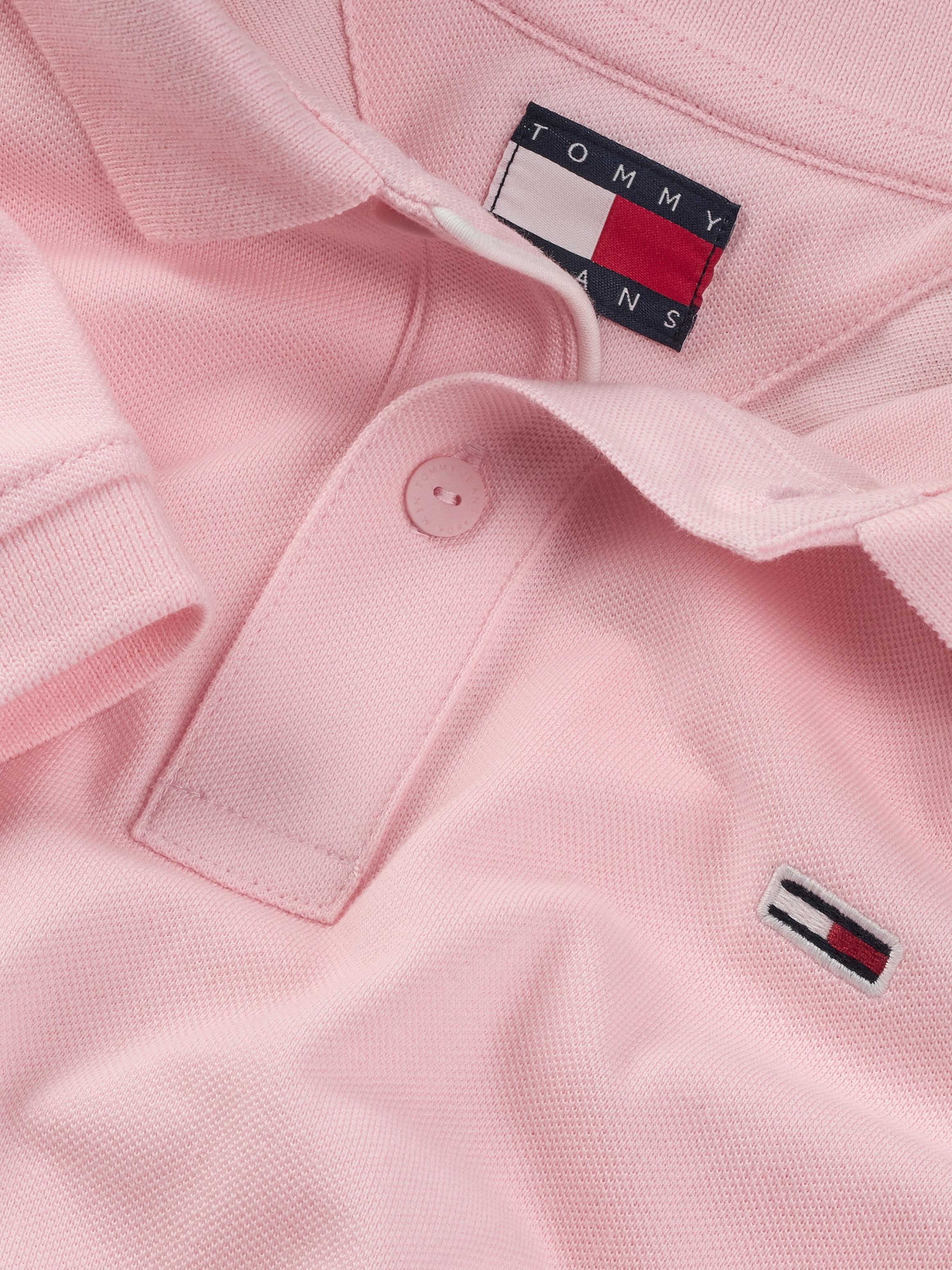 Tommy Jeans Poloshirt »TJM SLIM PLACKET POLO EXT«