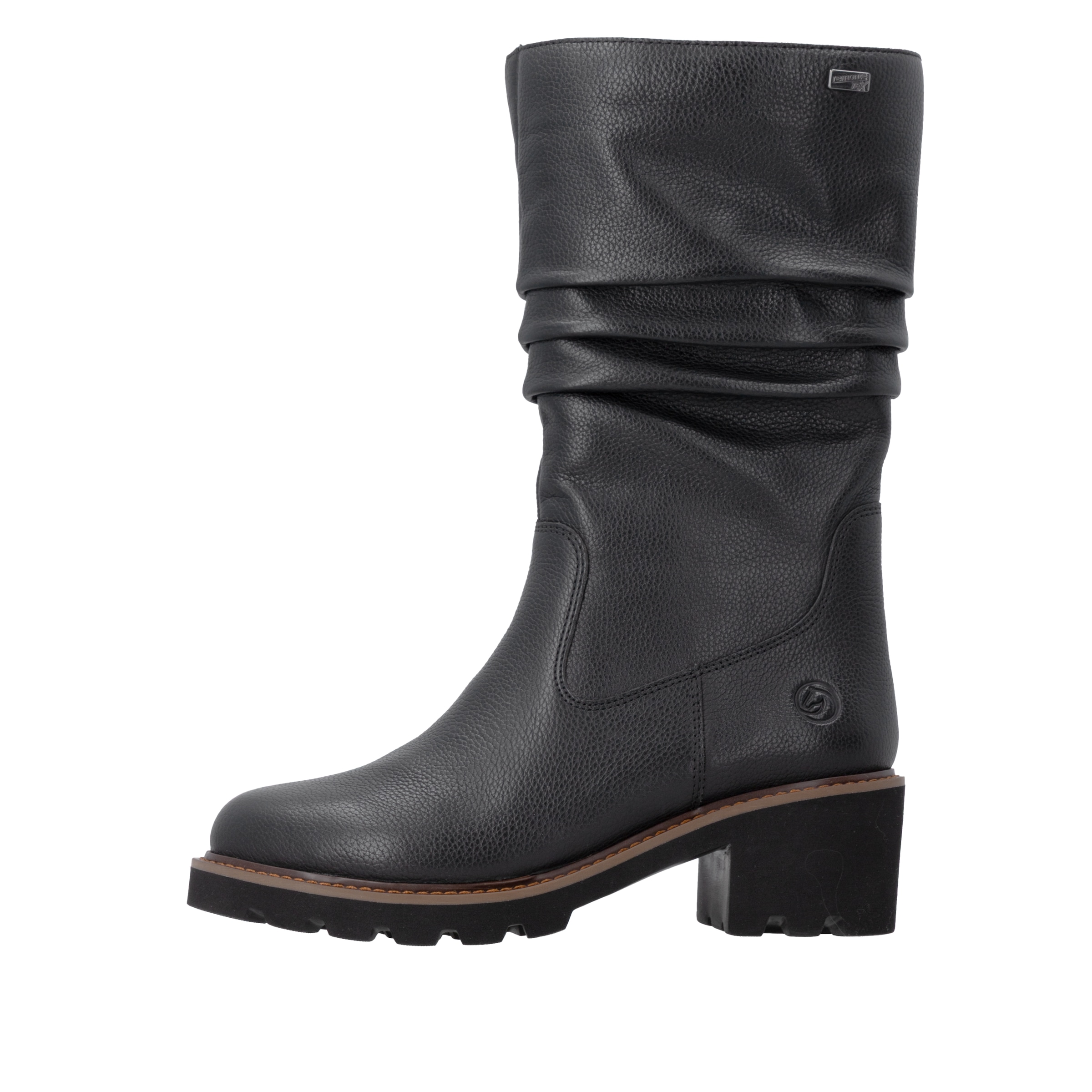 Remonte Winterstiefel  Stiefel, Blockabsatz, mit slouchy Schaft und TEX-Membrane