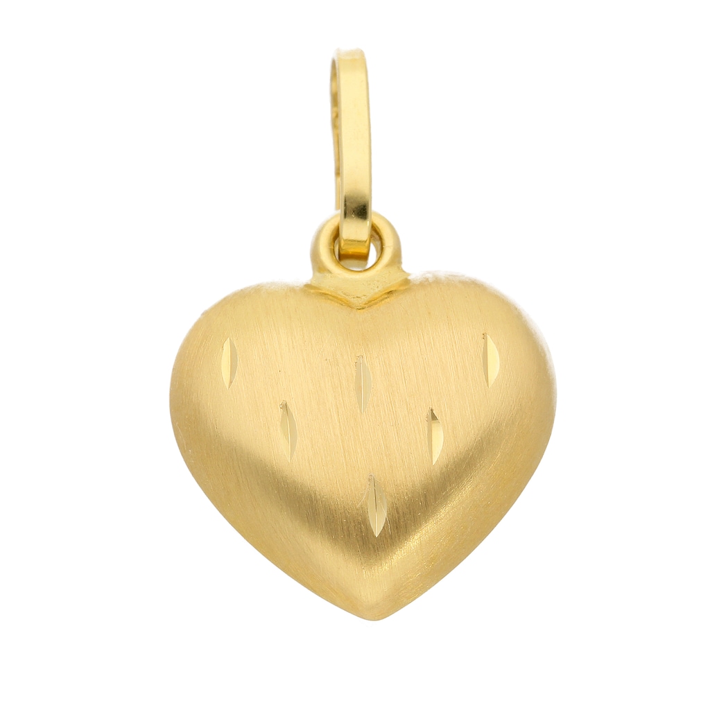 Adelia´s Kettenanhänger »333 Gold Anhänger Herz«