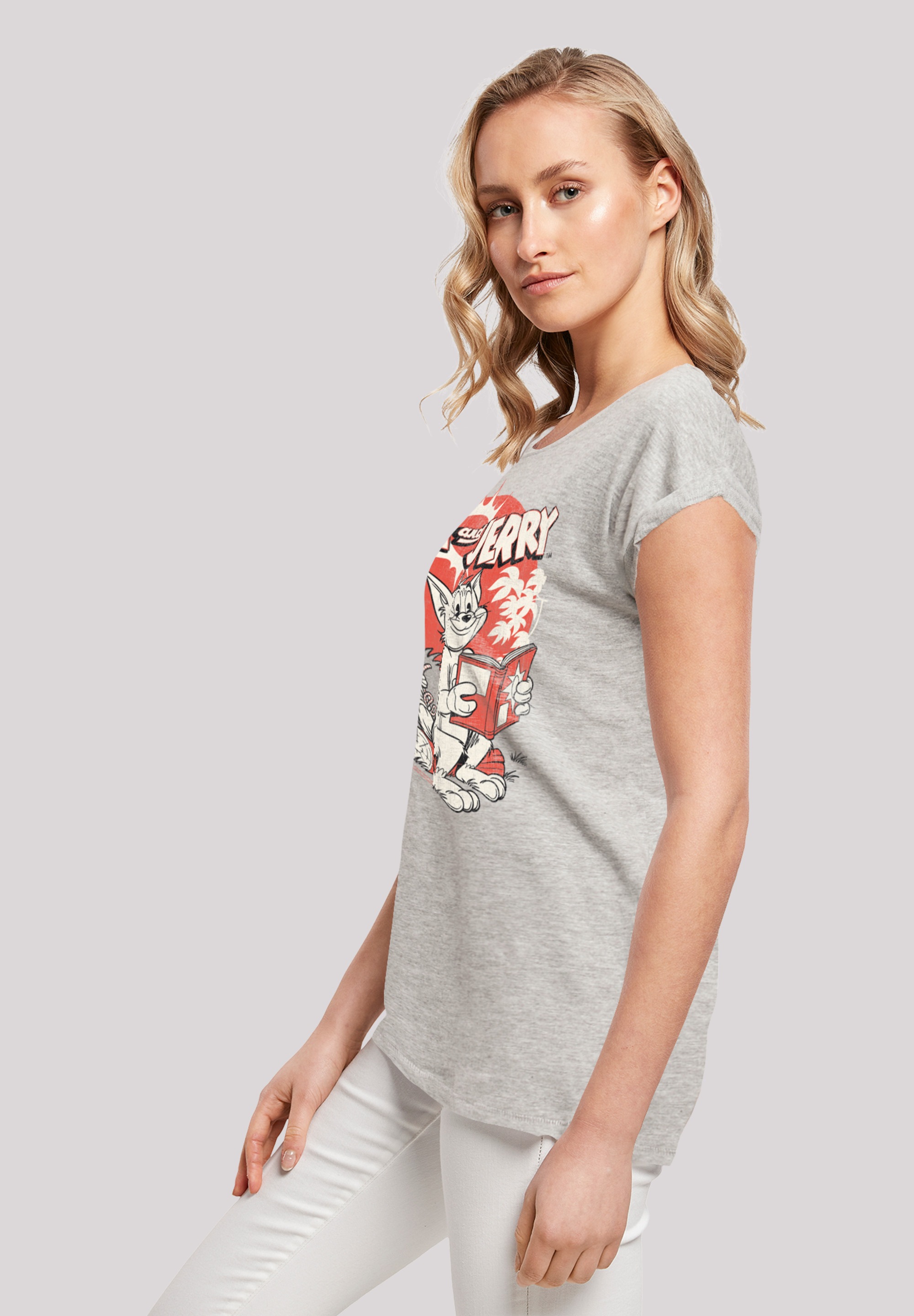 F4NT4STIC T-Shirt »Tom and Jerry TV Serie Rocket Prank«, Print