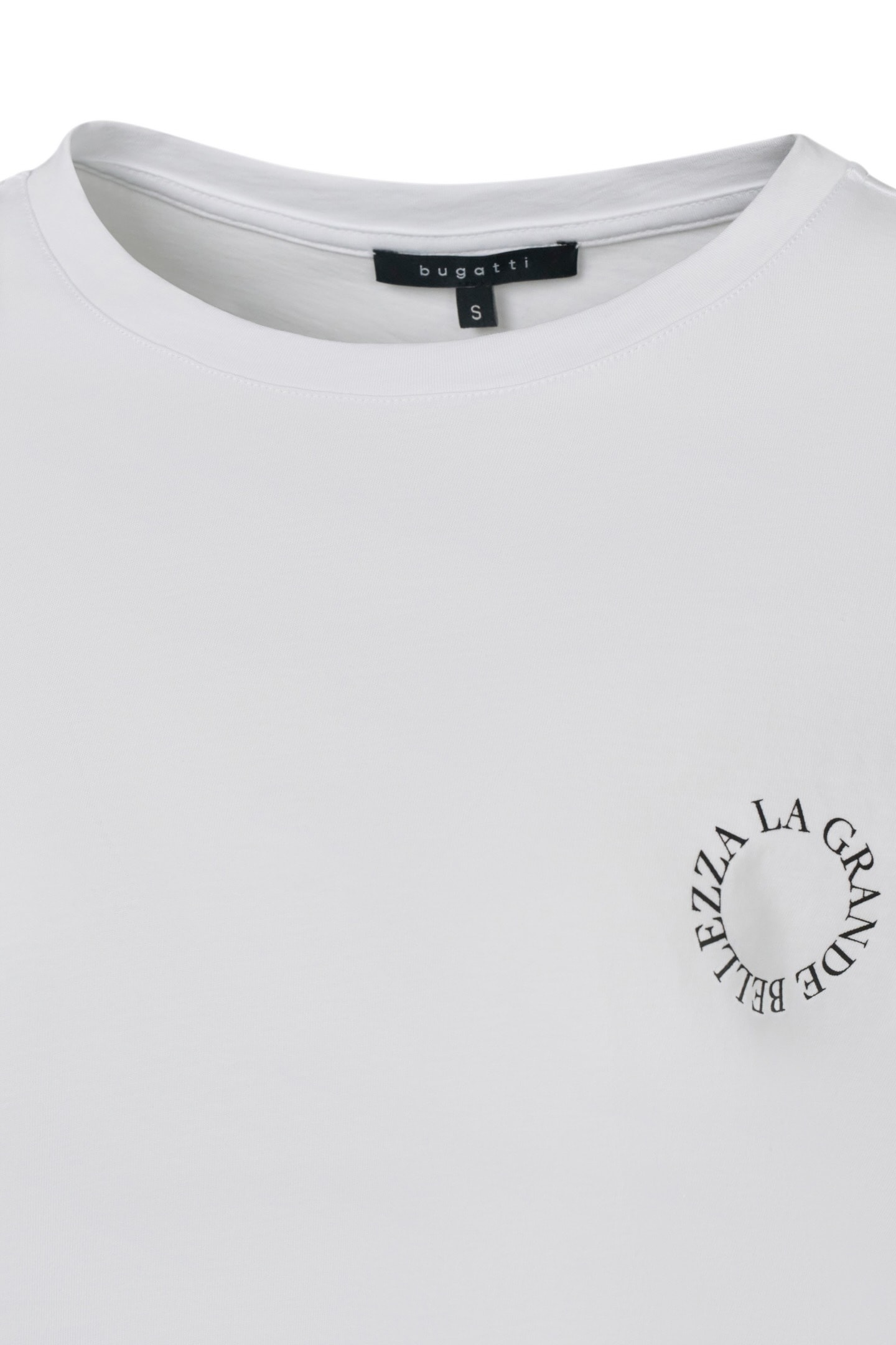bugatti T-Shirt, aus Bio-Baumwolle