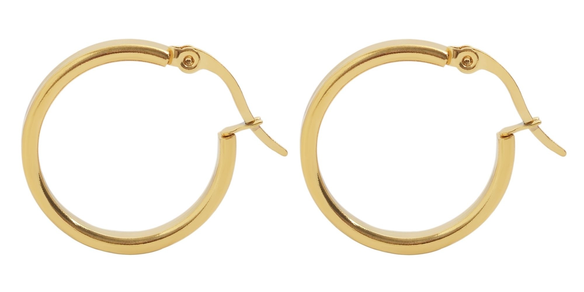 Adelia´s Paar Creolen »Damen Ohrringe – Creole aus Edelstahl« Ein kleines Geschenk mit großer Wirkung