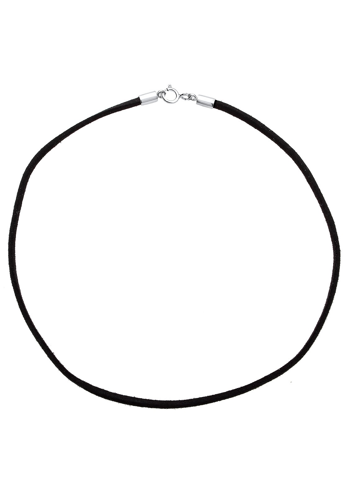 Elli Choker »Halskette Basic Trend Blogger Choker Velour 925 Silber«