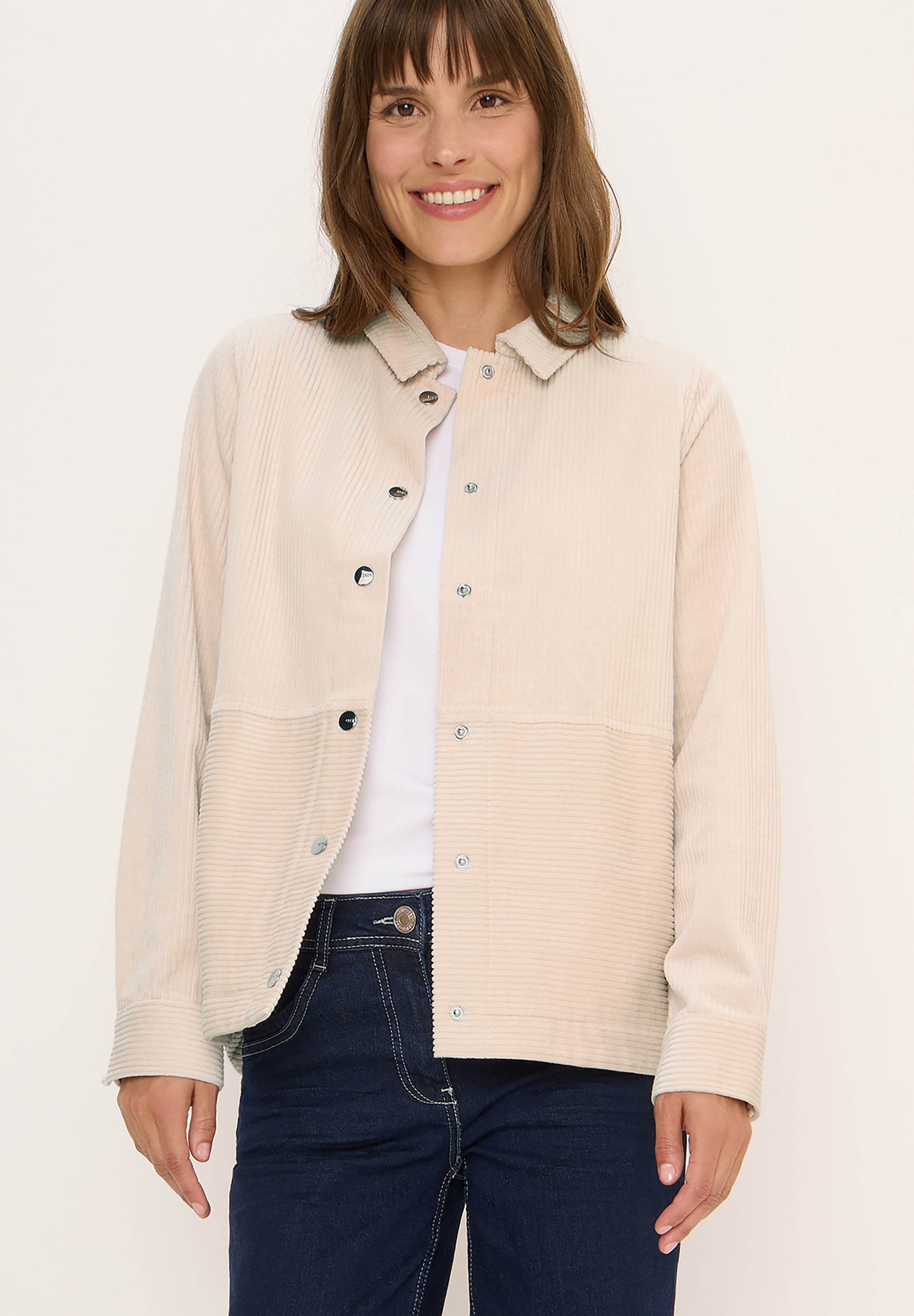 Cecil Cordjacke, mit Knöpfen günstig online kaufen