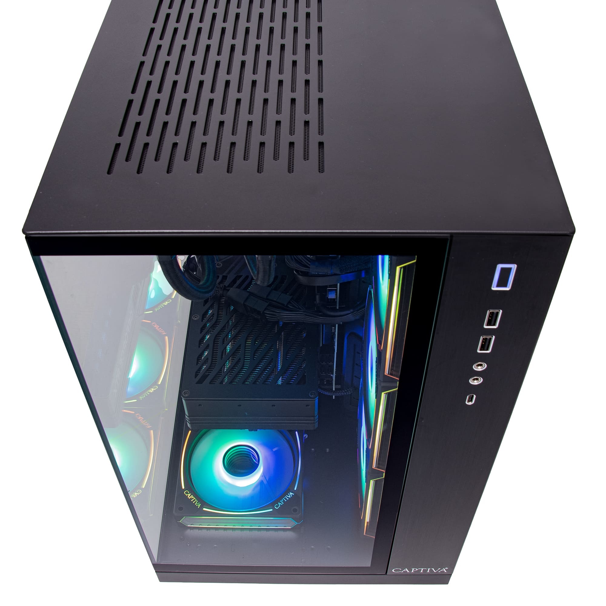 CAPTIVA Gaming-PC "Advanced Gaming I93-202", ohne farbbezeichnung, B:37,5cm H:71cm T:73cm, Desktop-PCs 2